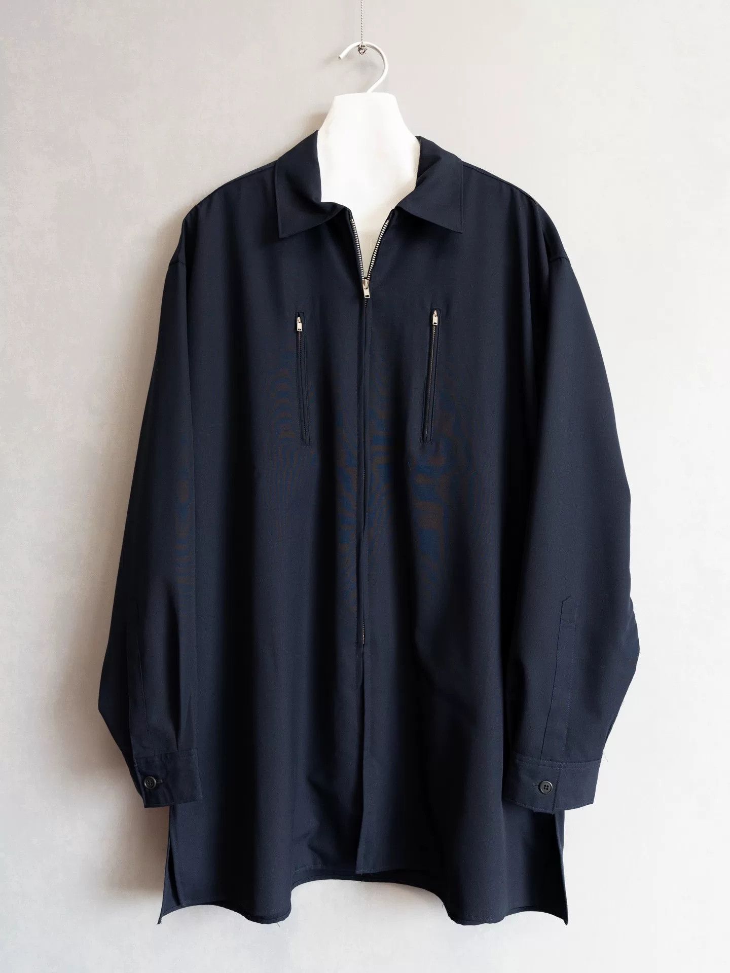 Yohji Yamamoto Yohji Yamamoto Zip-Up Oversized Jacket Size US M / EU 48-50 / 2 - 2 Thumbnail