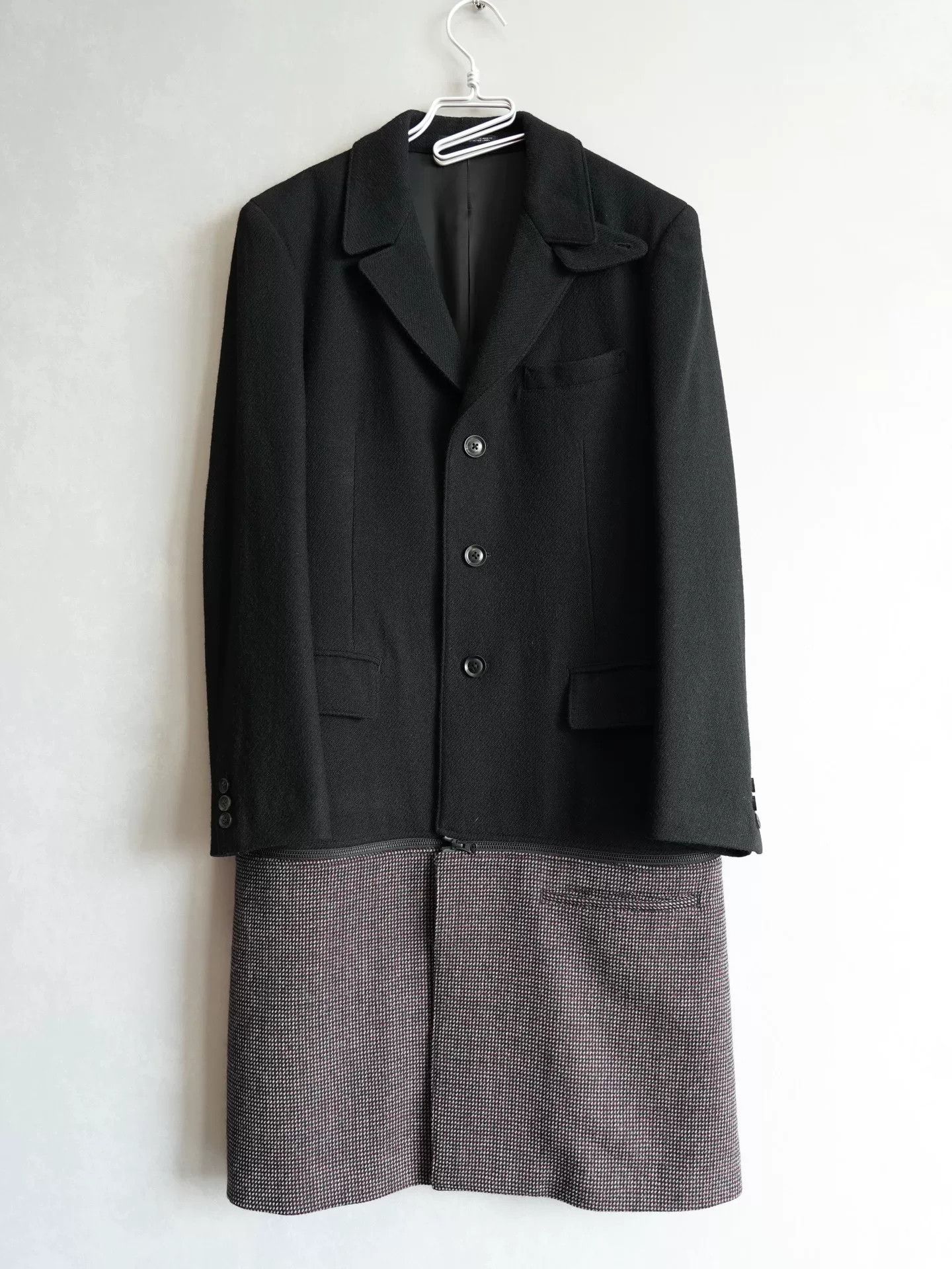 Yohji Yamamoto Yohji Yamamoto Removable Dr. Jacket Coat Size US M / EU 48-50 / 2 - 2 Thumbnail