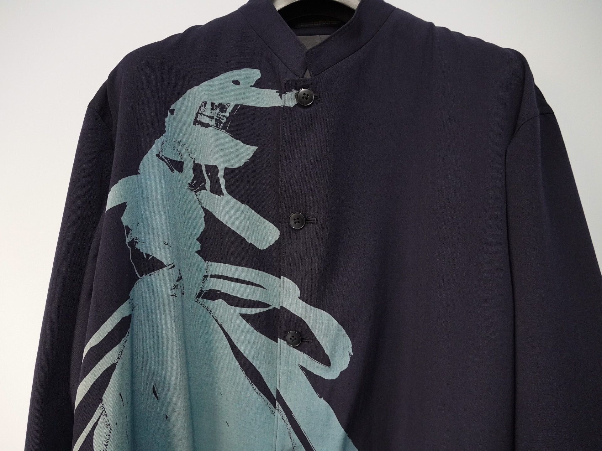Yohji Yamamoto Yohji Yamamoto Silk Coat 2017 Collection Size L / US 10 / IT 46 - 3 Thumbnail