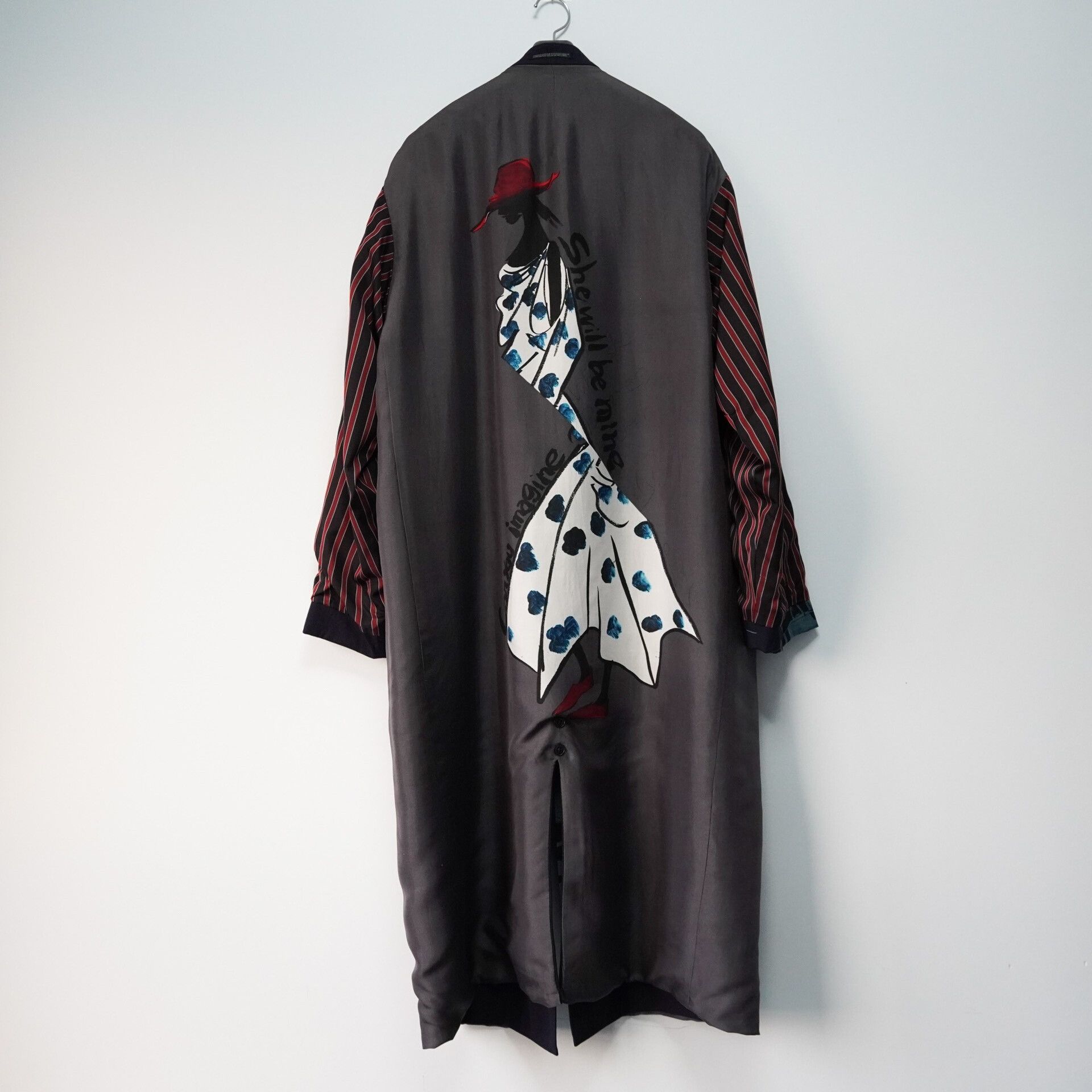 Yohji Yamamoto Yohji Yamamoto Silk Coat 2017 Collection Size L / US 10 / IT 46 - 7 Thumbnail