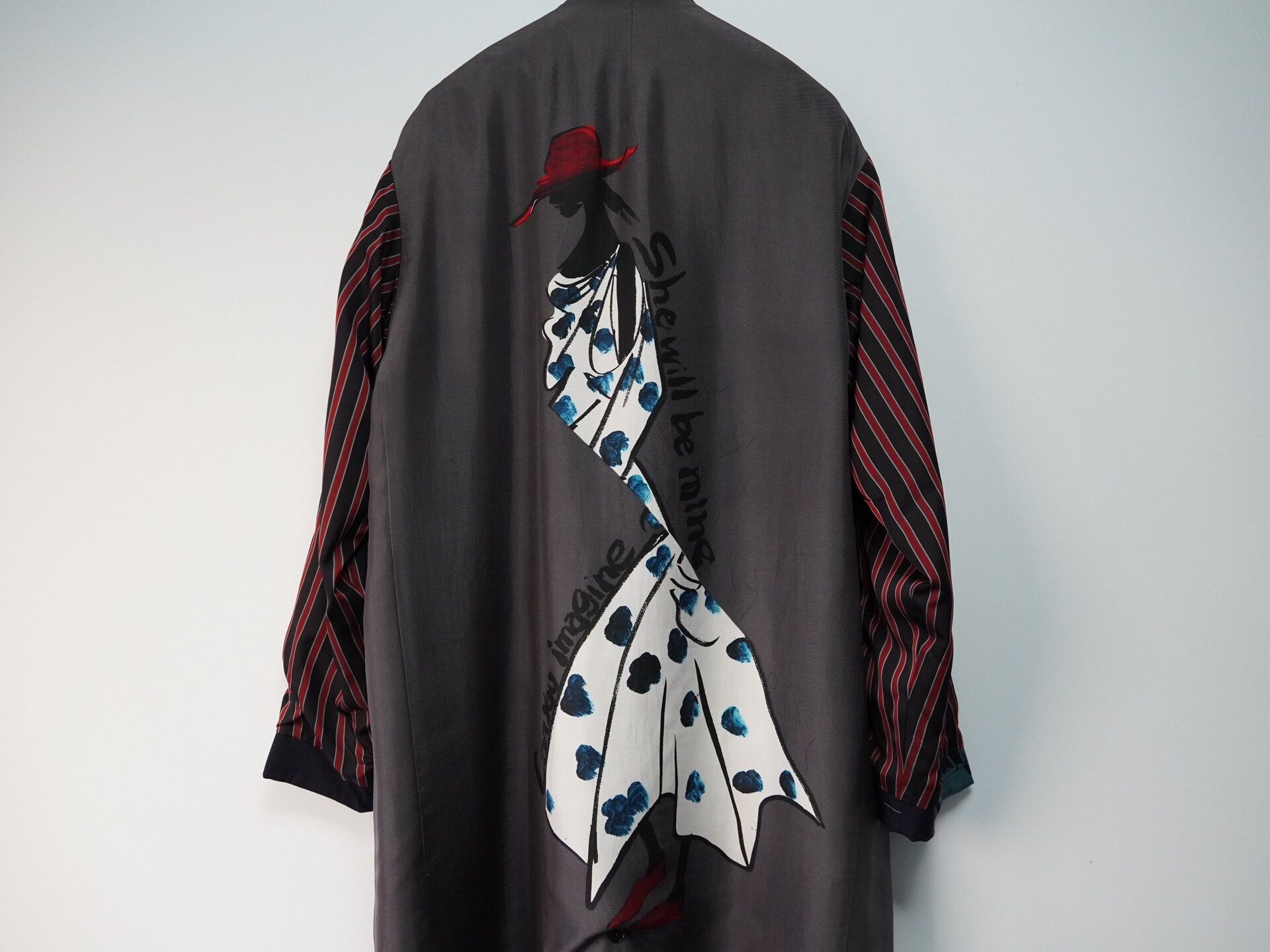 Yohji Yamamoto Yohji Yamamoto Silk Coat 2017 Collection Size L / US 10 / IT 46 - 8 Thumbnail