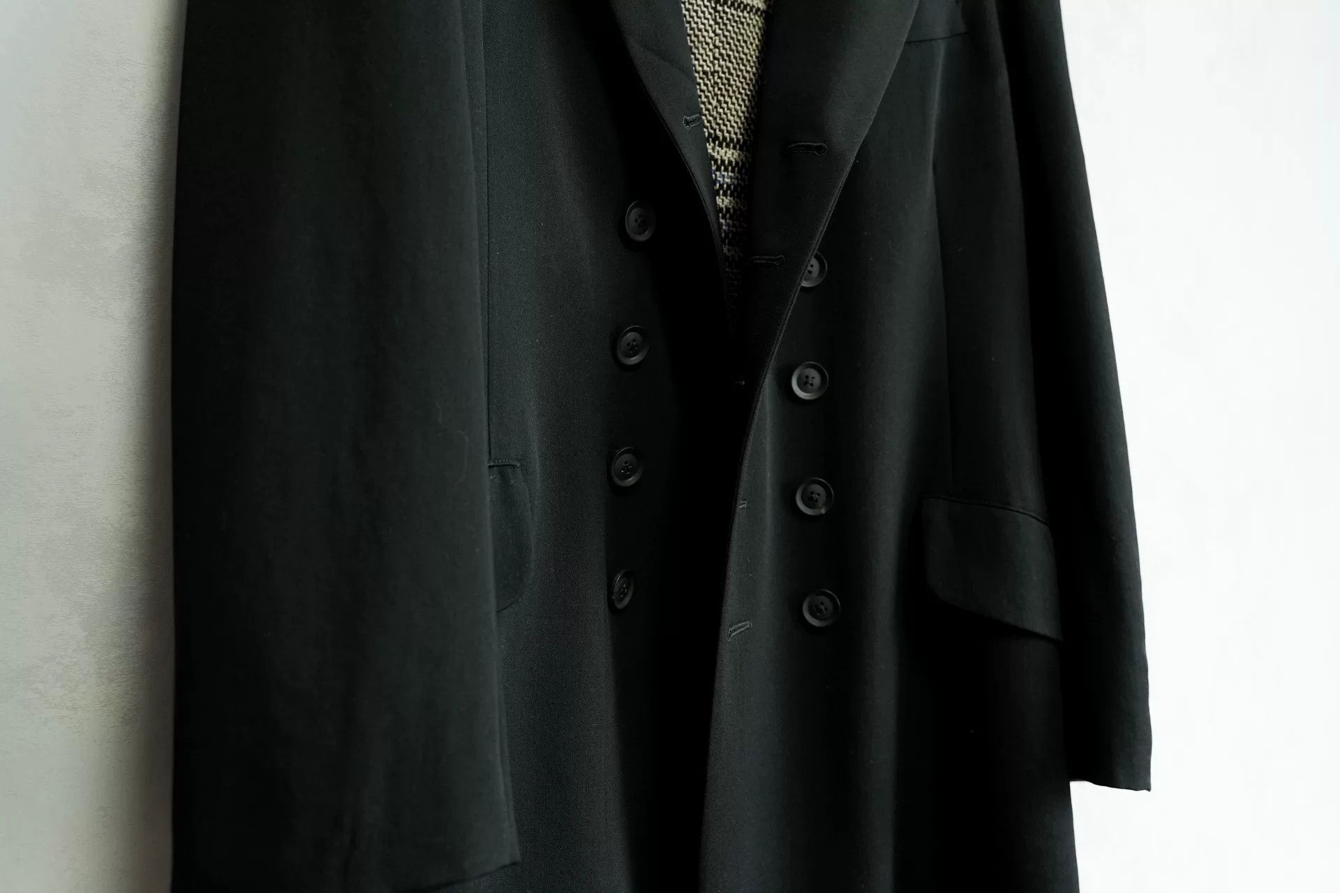Yohji Yamamoto Yohji Yamamoto Double-Sided Plaid Coat Size M / US 6-8 / IT 42-44 - 5 Thumbnail
