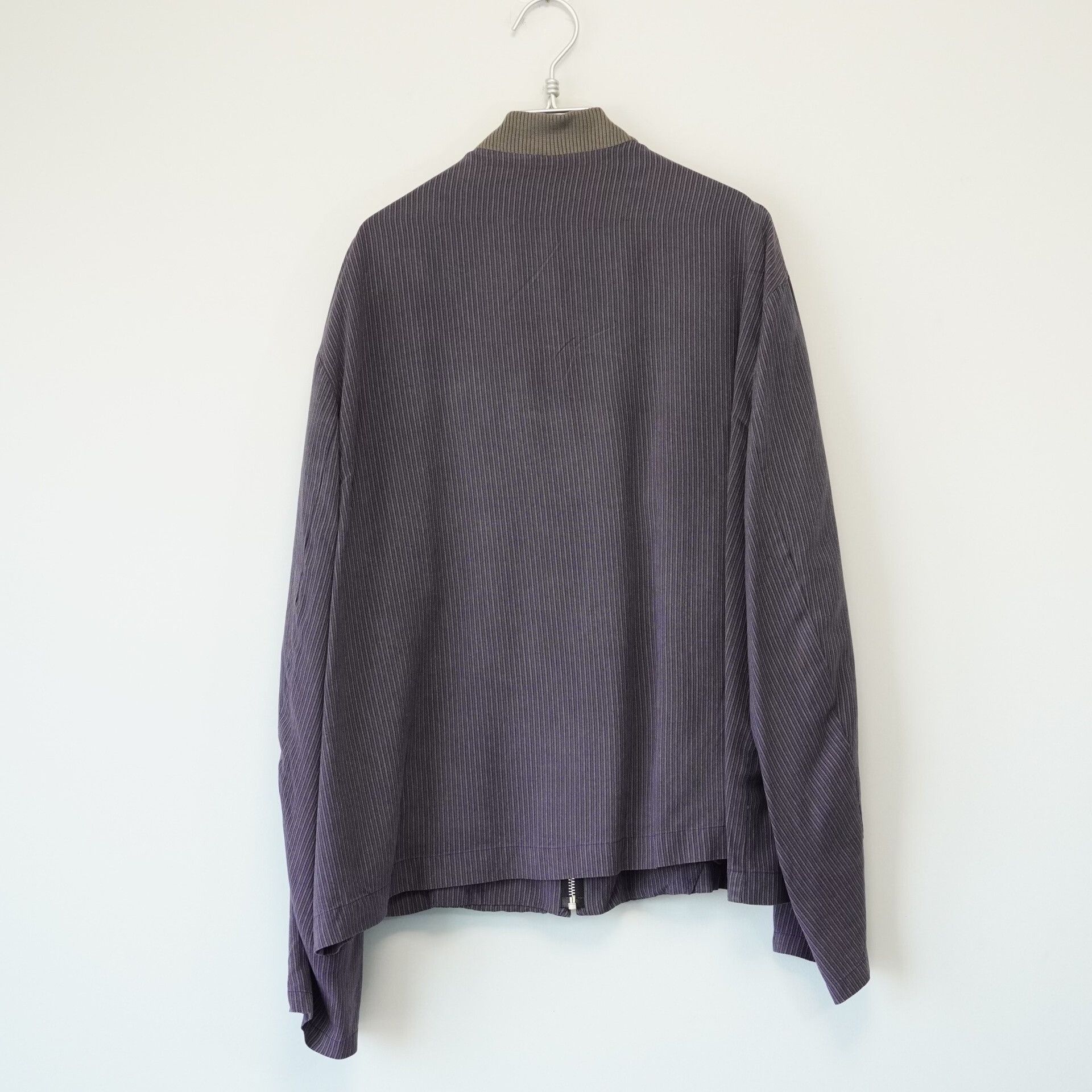 Yohji Yamamoto Yohji Yamamoto Striped Zip Jacket Size US M / EU 48-50 / 2 - 2 Thumbnail