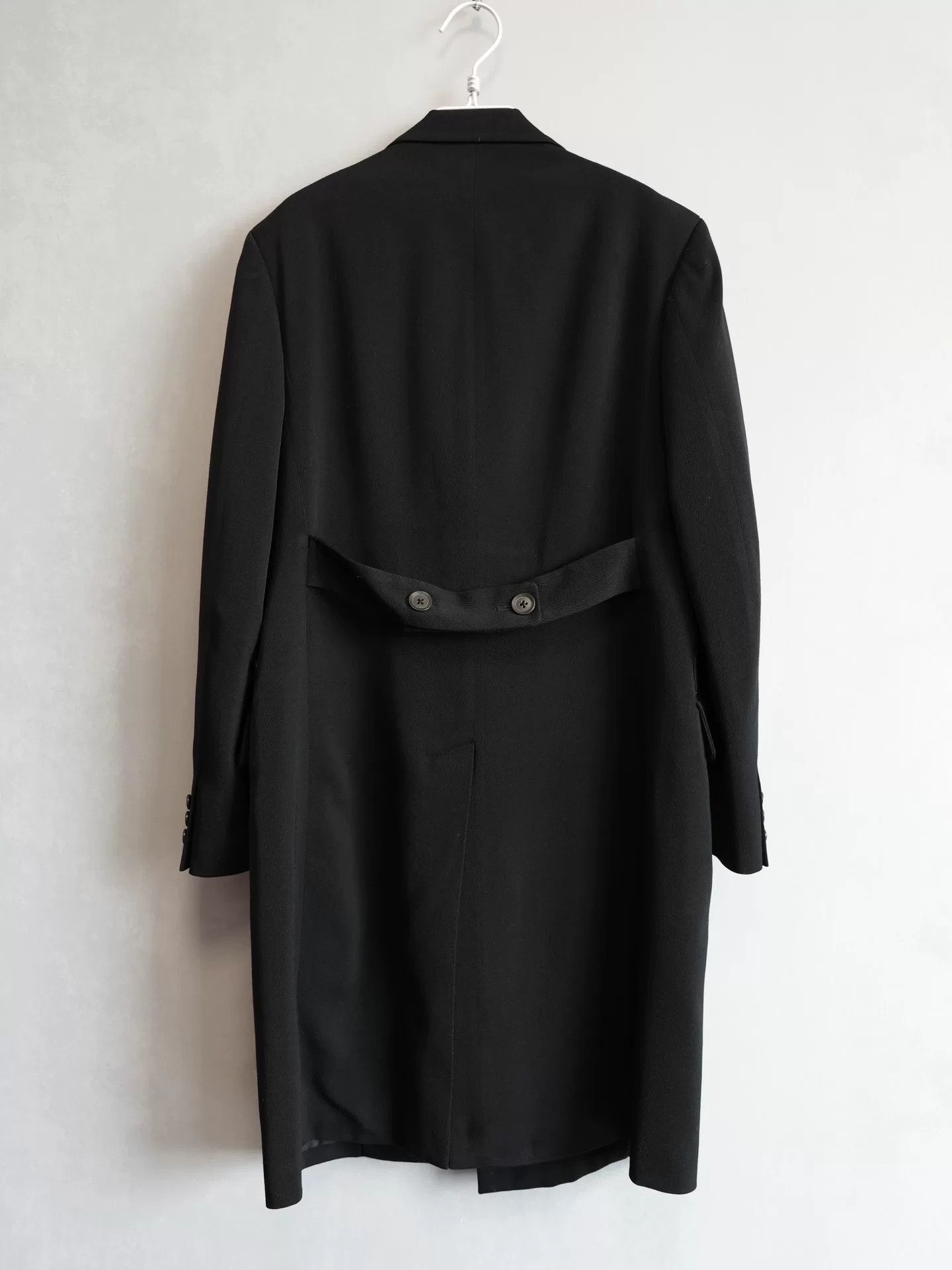 Yohji Yamamoto Yohji Yamamoto Double-Breasted Silk Coat Size M / US 6-8 / IT 42-44 - 7 Thumbnail