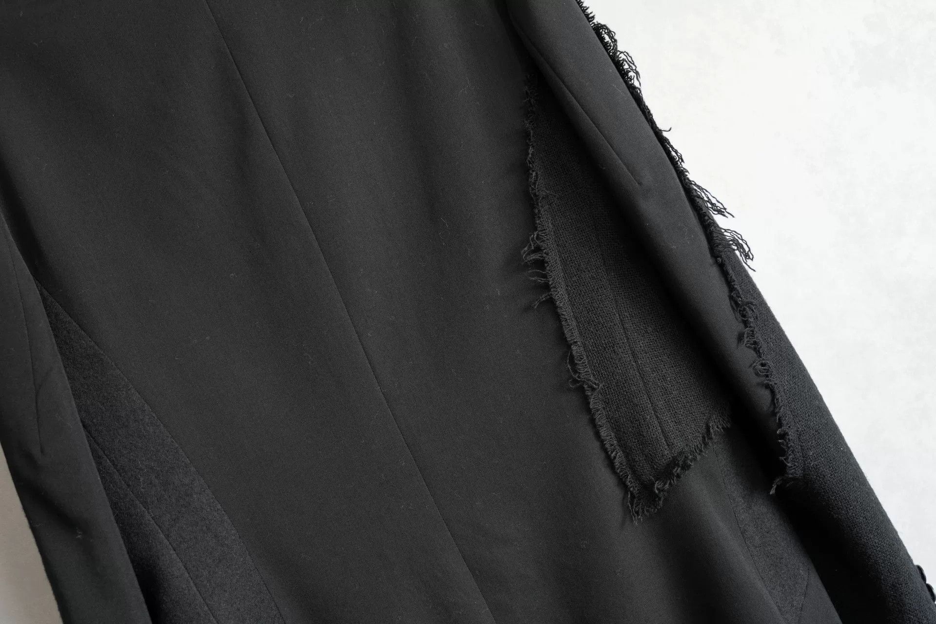 Yohji Yamamoto Yohji Yamamoto Knitted Patchwork Jacket Size US M / EU 48-50 / 2 - 6 Thumbnail