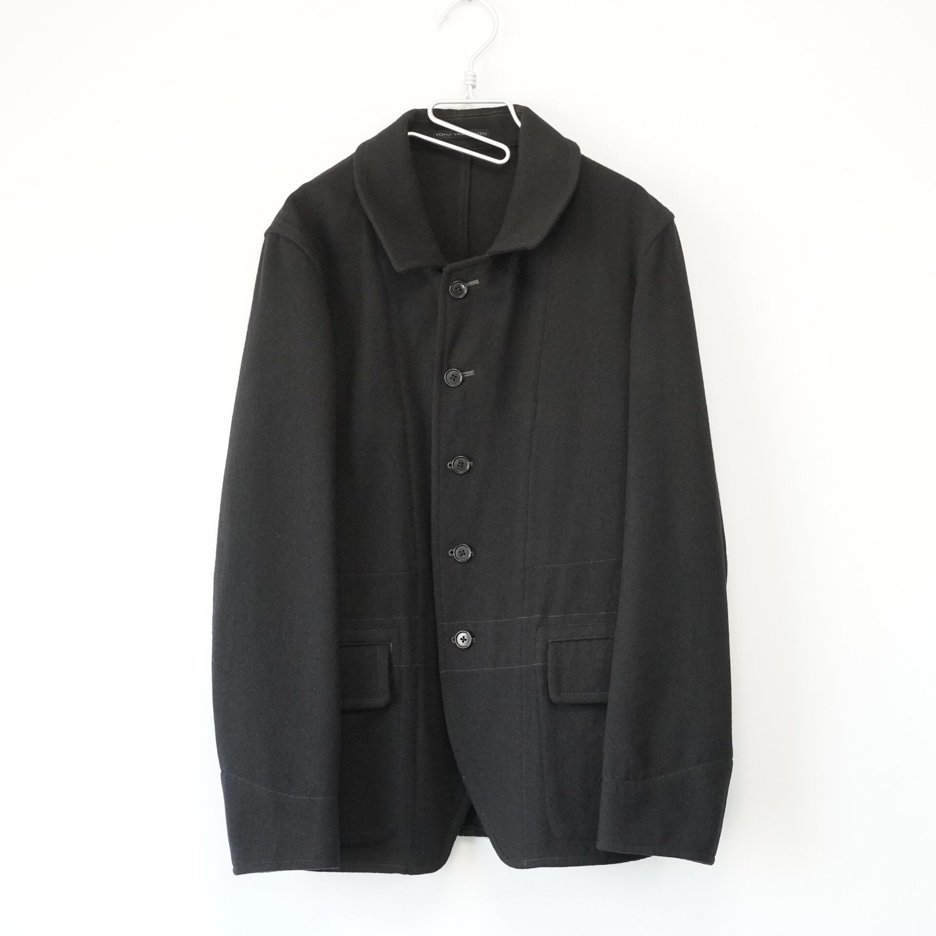 Y's for Men Yohji Yamamoto Wool Jacket for Men Size US M / EU 48-50 / 2 - 2 Thumbnail