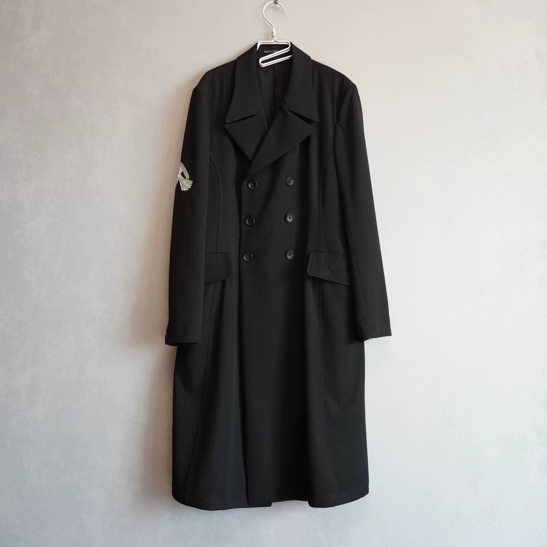 Yohji Yamamoto Yohji Yamamoto Double-Breasted Coat Size M / US 6-8 / IT 42-44 - 2 Thumbnail
