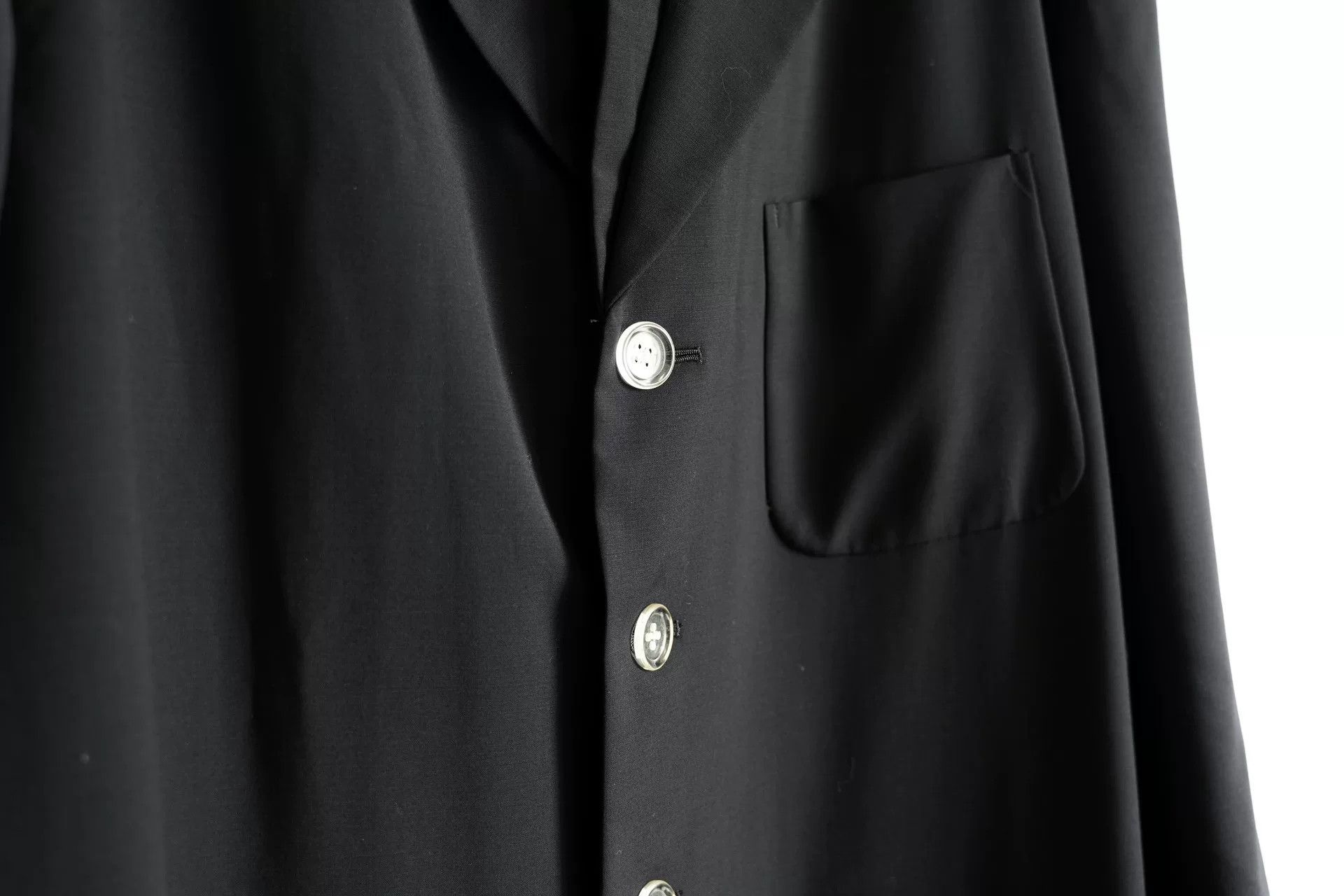 Yohji Yamamoto Yohji Yamamoto Double Layer Button Jacket Size US M / EU 48-50 / 2 - 3 Thumbnail