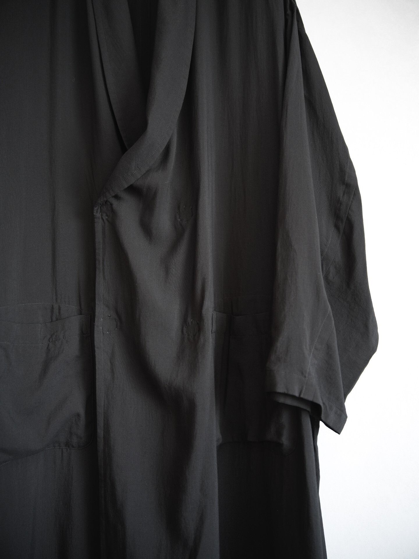 Yohji Yamamoto Yohji Yamamoto Oversized Kimono Coat Size US S / EU 44-46 / 1 - 5 Thumbnail