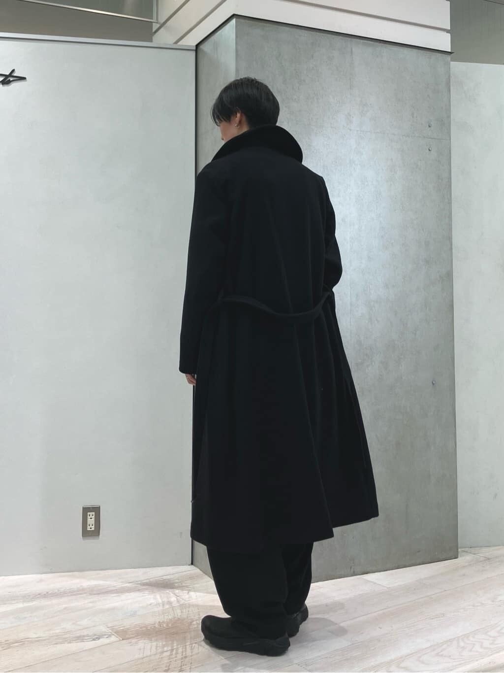 Yohji Yamamoto Yohji Yamamoto Black Wool Coat Size S / US 4 / IT 40 - 3 Thumbnail