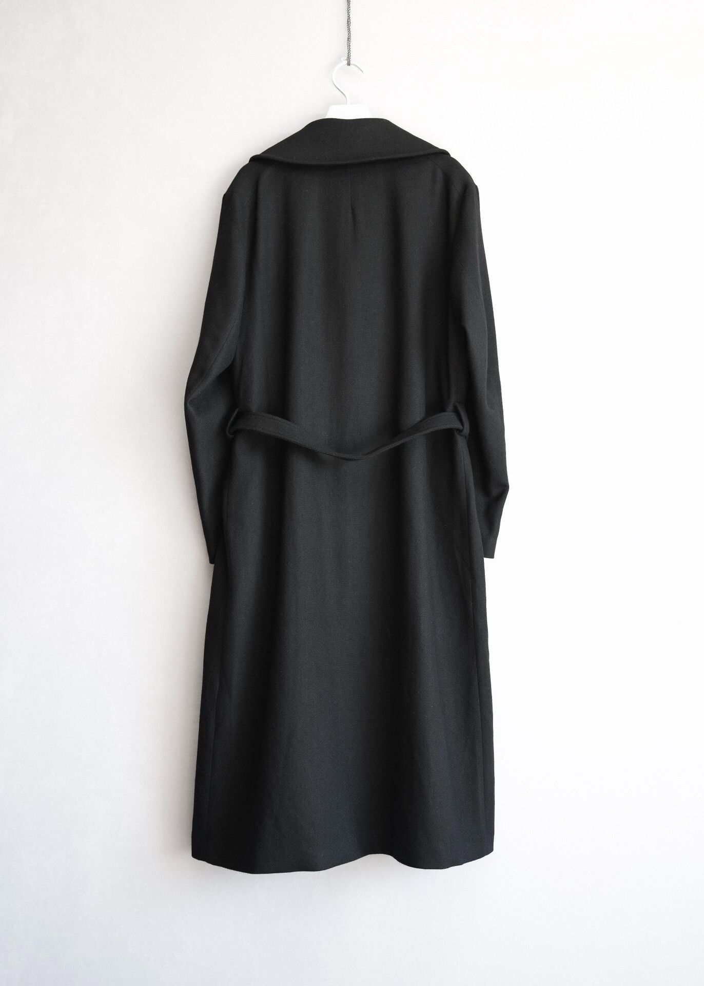 Yohji Yamamoto Yohji Yamamoto Black Wool Coat Size S / US 4 / IT 40 - 5 Thumbnail