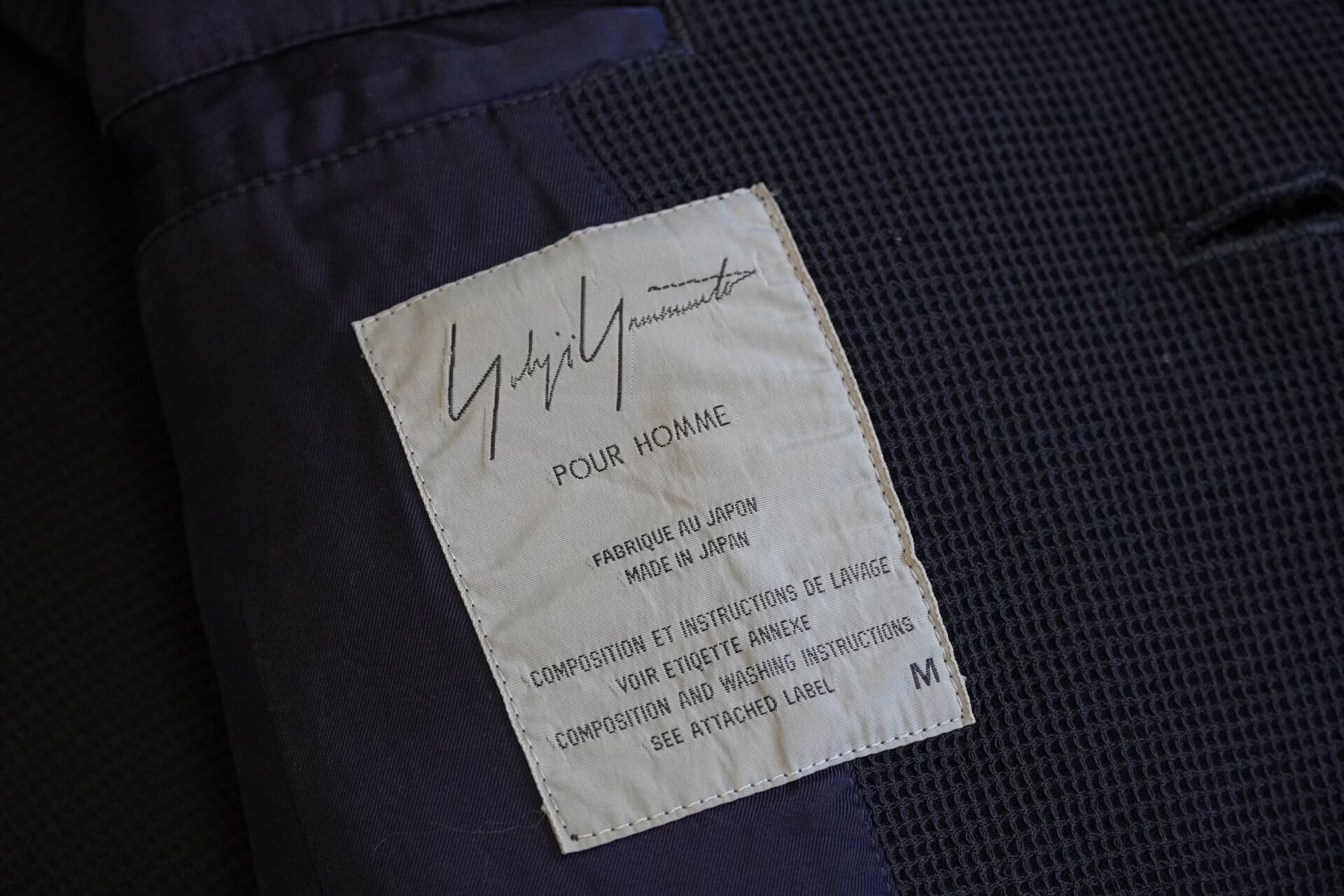 Yohji Yamamoto Yohji Yamamoto Woven Jacket 95AW Size US M / EU 48-50 / 2 - 6 Thumbnail