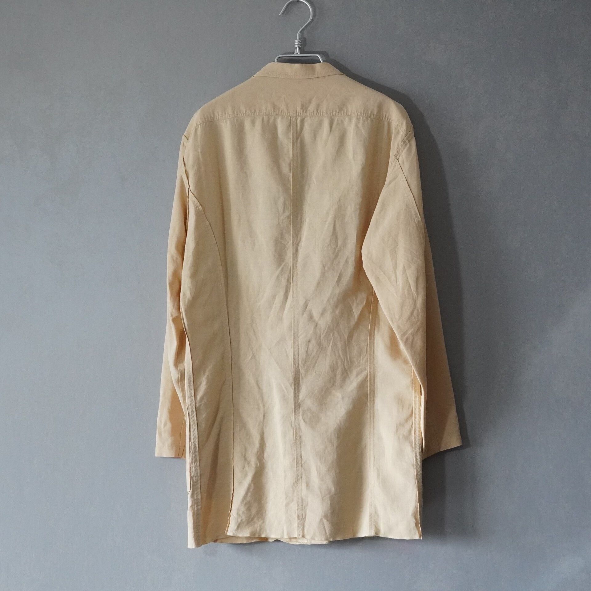 Yohji Yamamoto Yohji Yamamoto 94SS Linen Jacket Size US M / EU 48-50 / 2 - 2 Thumbnail