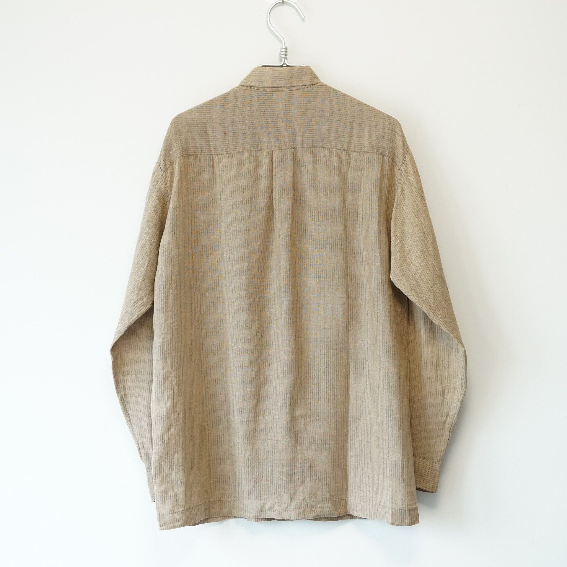 Issey Miyake Issey Miyake Linen Pocket Shirt Size US M / EU 48-50 / 2 - 2 Thumbnail