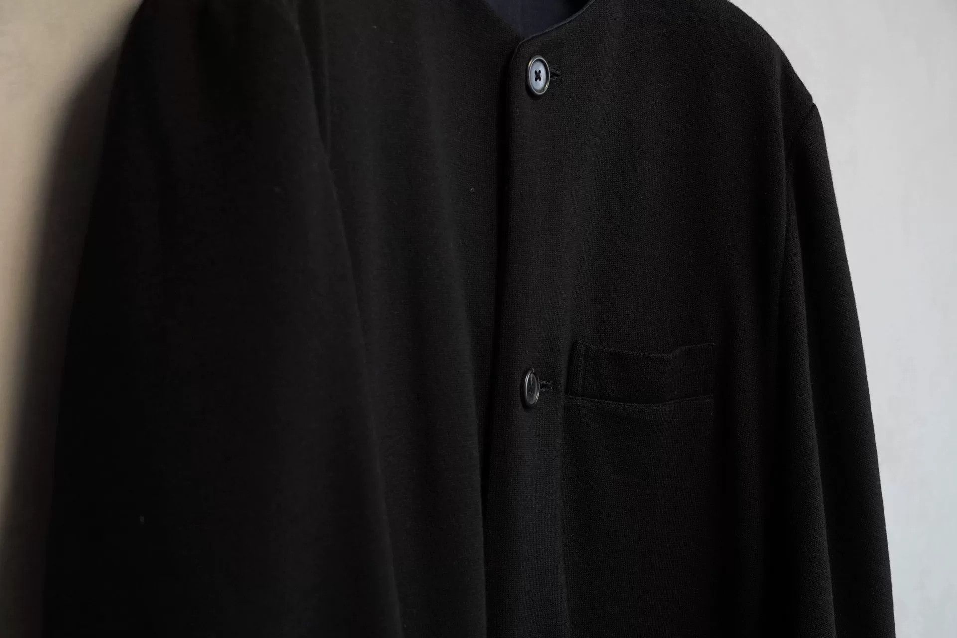 Yohji Yamamoto Yohji Yamamoto Double-Sided Knit Jacket Size US S / EU 44-46 / 1 - 4 Thumbnail