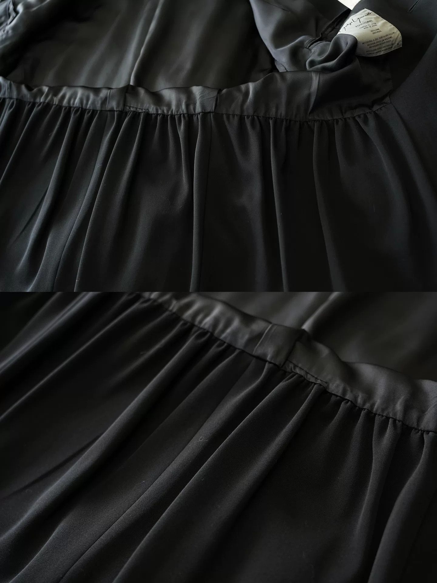 Yohji Yamamoto Yohji Yamamoto Black Jacket with Unique Details Size US M / EU 48-50 / 2 - 8 Thumbnail