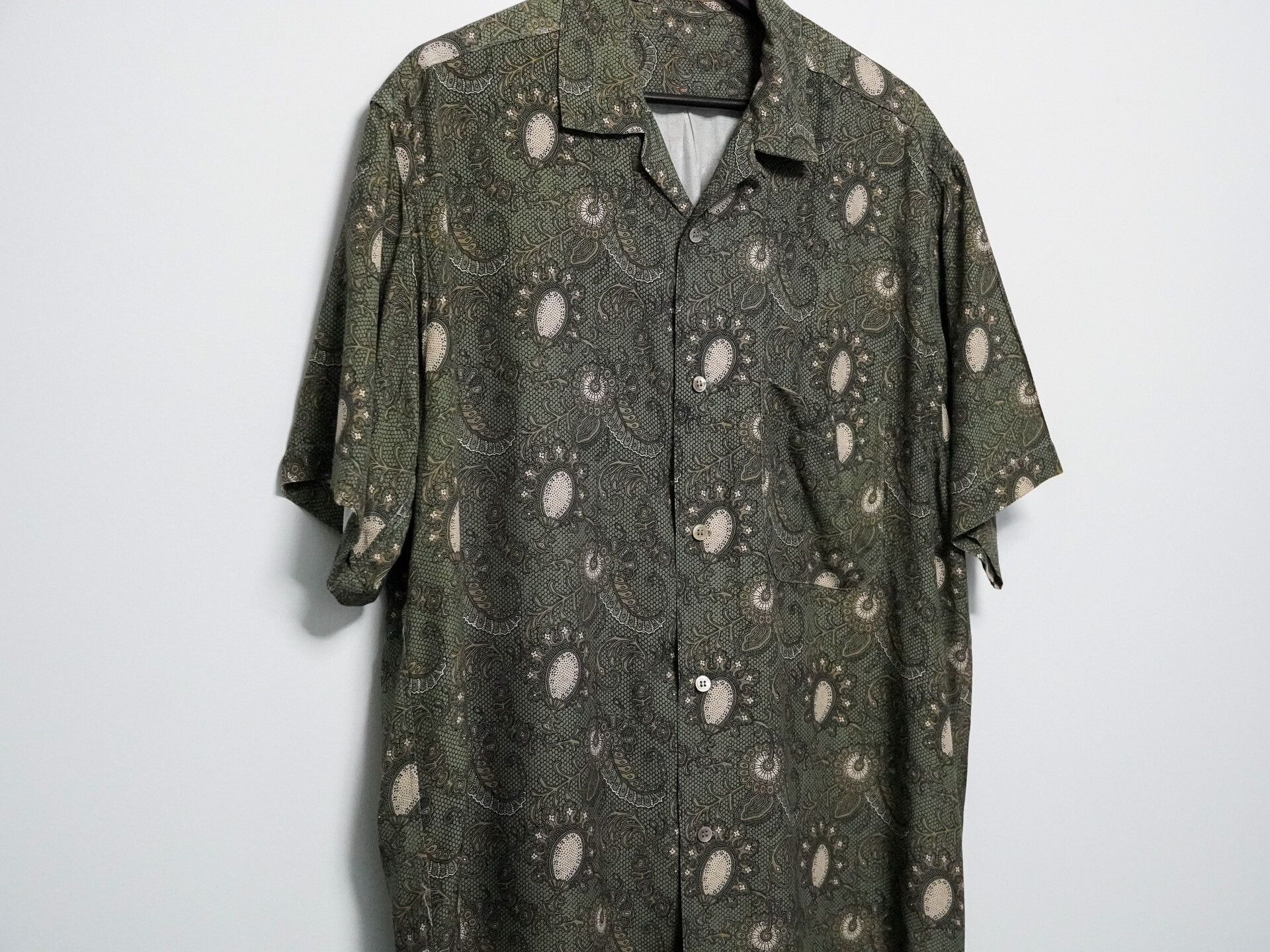 Yohji Yamamoto Yohji Yamamoto 1980s Short Sleeve Shirt Size US M / EU 48-50 / 2 - 5 Thumbnail