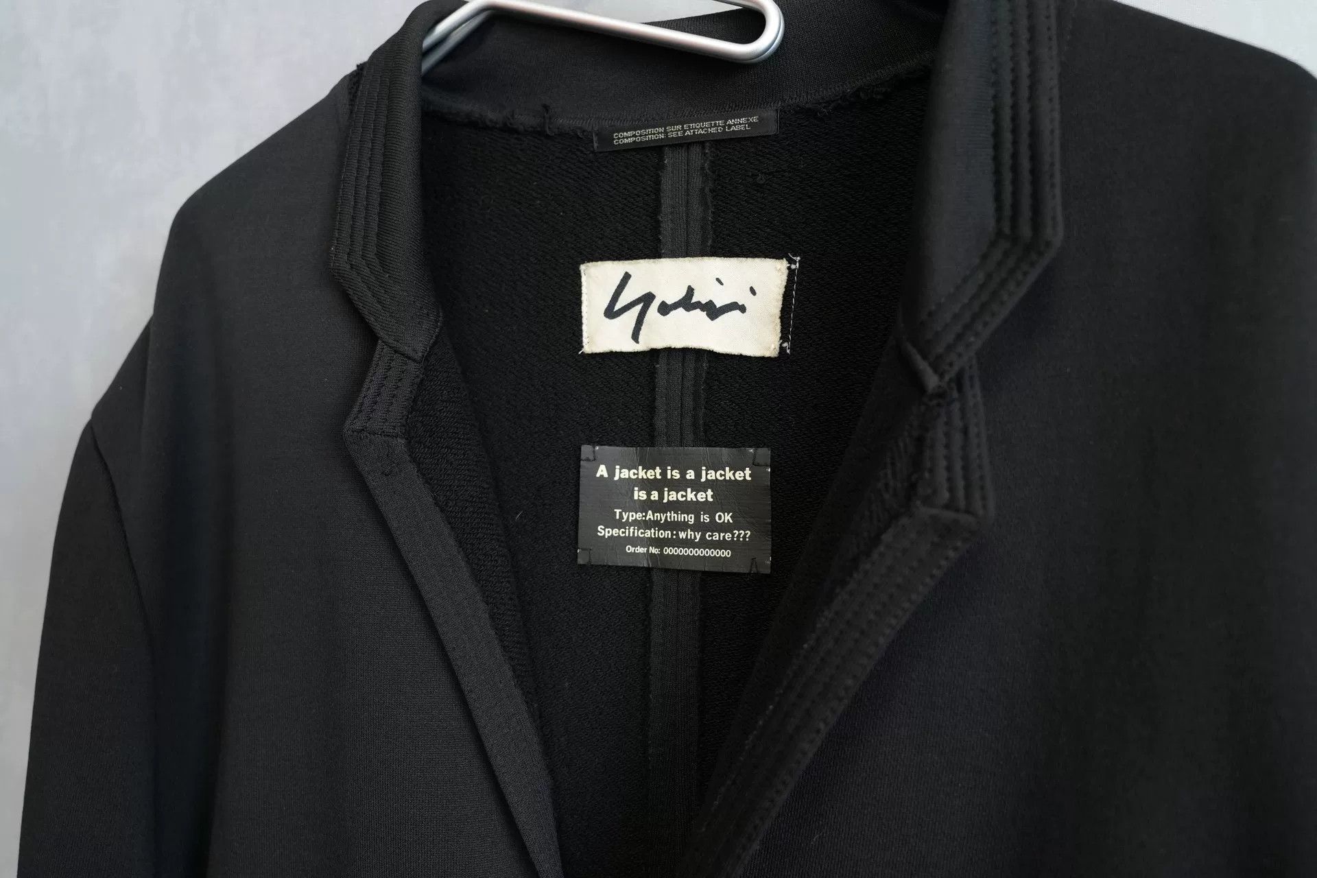 Yohji Yamamoto Yohji Yamamoto Double-Sided Belt Jacket Size US M / EU 48-50 / 2 - 4 Thumbnail