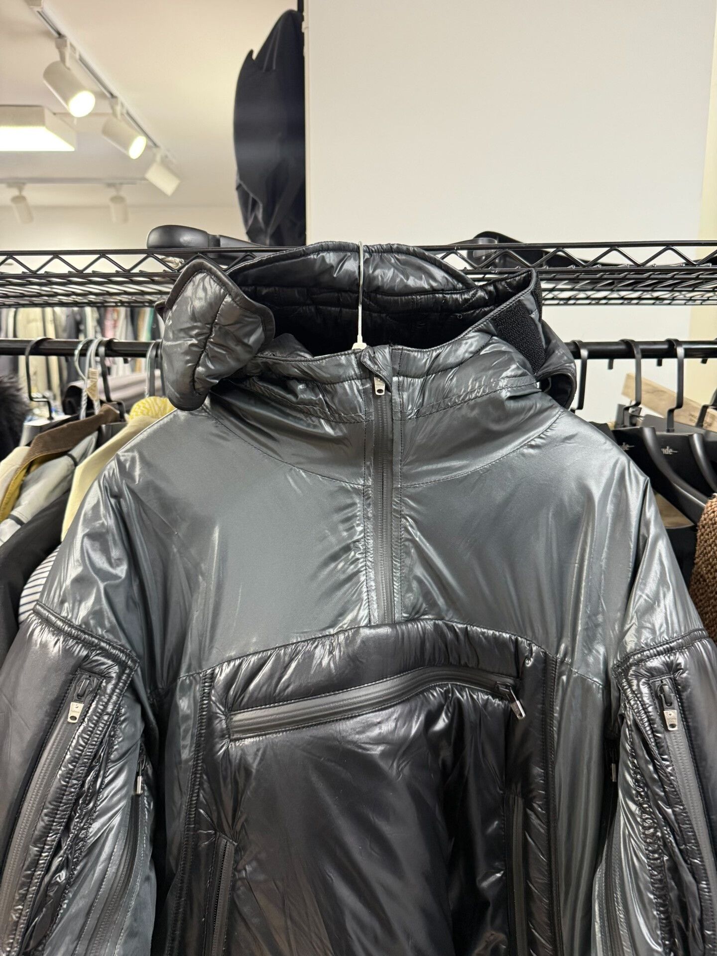 Comme des Garcons Stylish Bomber Jacket with Drawstrings Size US S / EU 44-46 / 1 - 4 Thumbnail