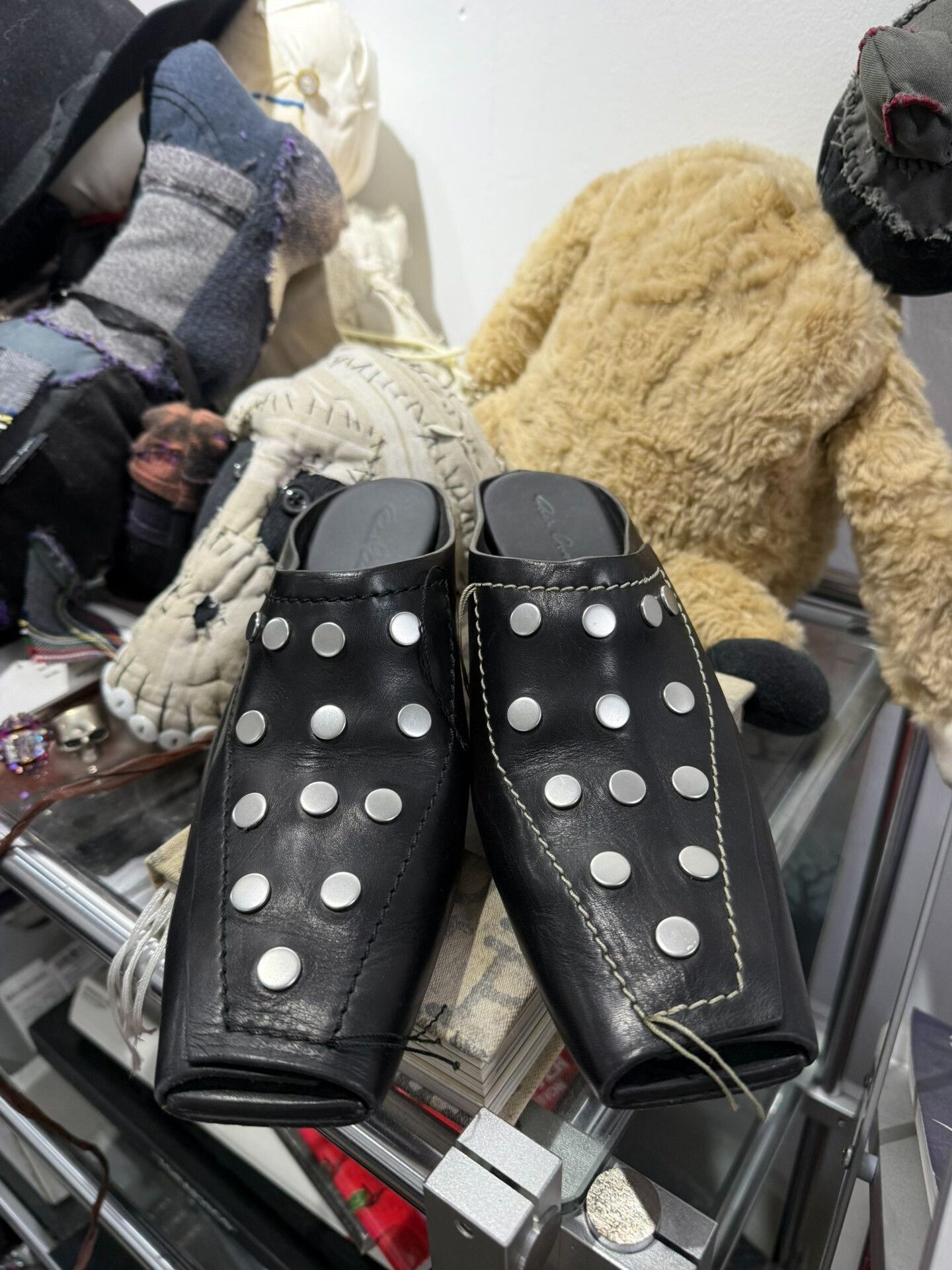 Rick Owens Rick Owens Studded Slide Sandals Size US 6 / EU 39 - 2 Thumbnail