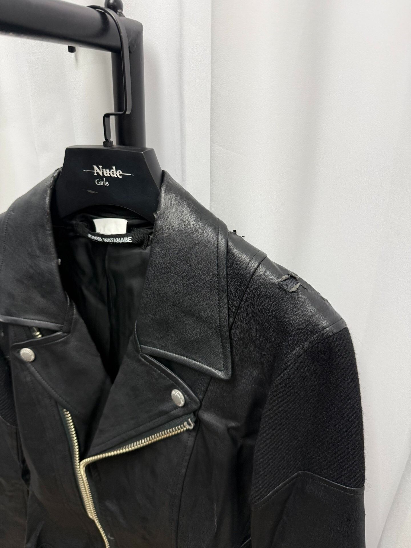 Junya Watanabe Junya Watanabe Comme des Garçons Leather Jacket Size US XS / EU 42 / 0 - 4 Thumbnail