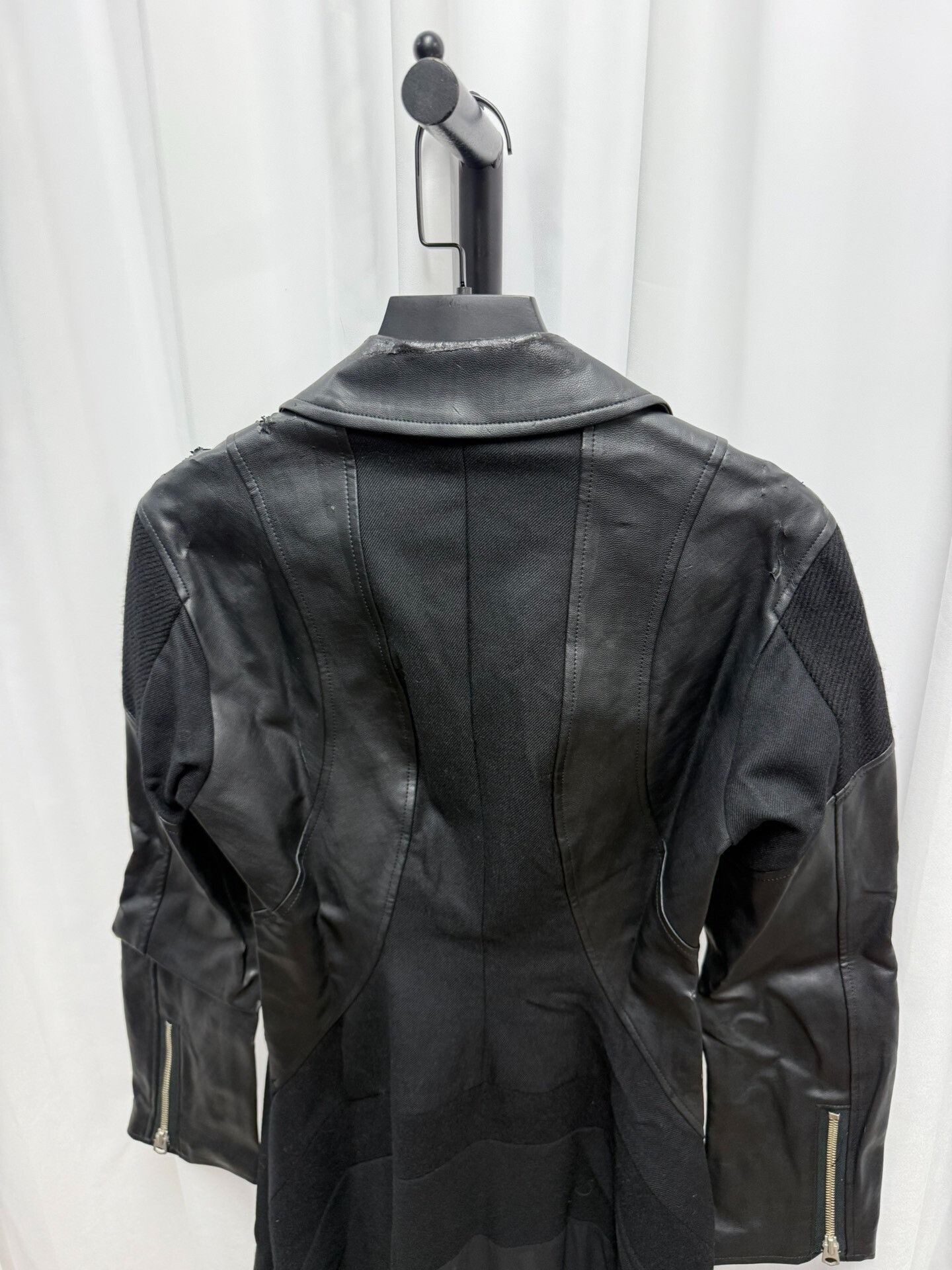 Junya Watanabe Junya Watanabe Comme des Garçons Leather Jacket Size US XS / EU 42 / 0 - 7 Thumbnail