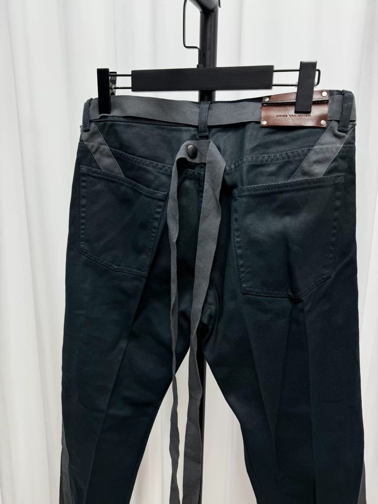 Dries Van Noten Stylish Dries Van Noten Denim Pants Size US 31 - 5 Thumbnail