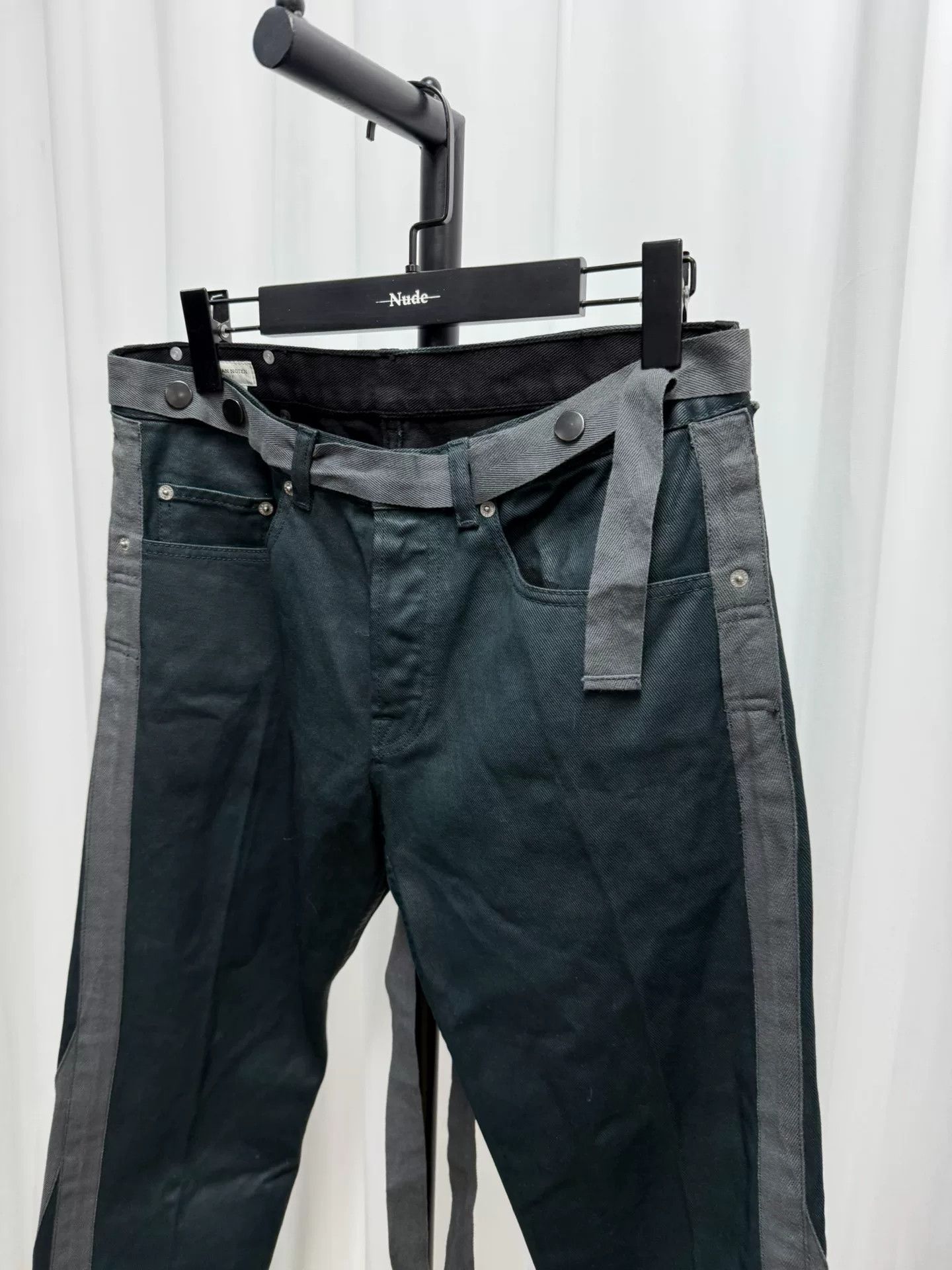 Dries Van Noten Stylish Dries Van Noten Denim Pants Size US 31 - 2 Thumbnail