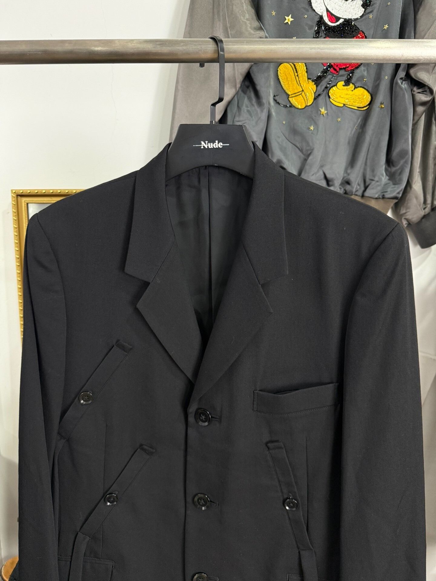 Yohji Yamamoto Yohji Yamamoto Black Suit Jacket Size US M / EU 48-50 / 2 - 4 Thumbnail