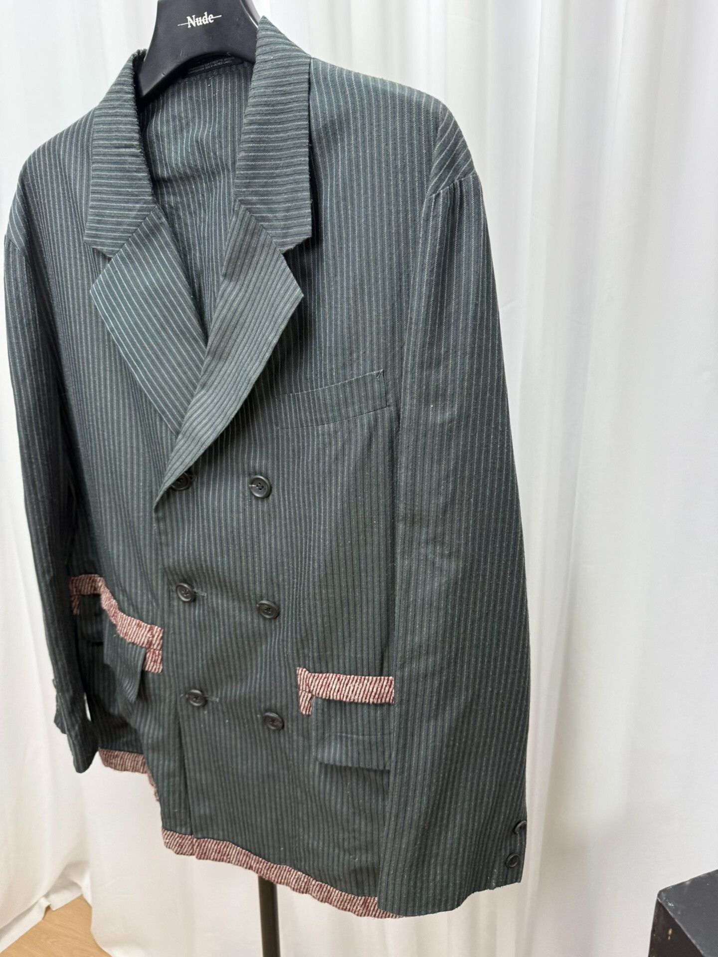 Yohji Yamamoto Yohji Yamamoto Wool Jacket Size US S / EU 44-46 / 1 - 2 Thumbnail