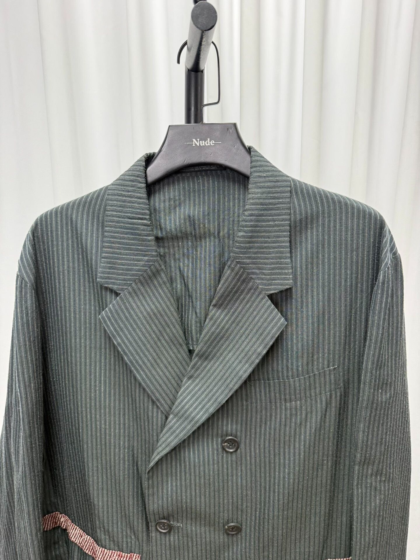 Yohji Yamamoto Yohji Yamamoto Wool Jacket Size US S / EU 44-46 / 1 - 3 Thumbnail