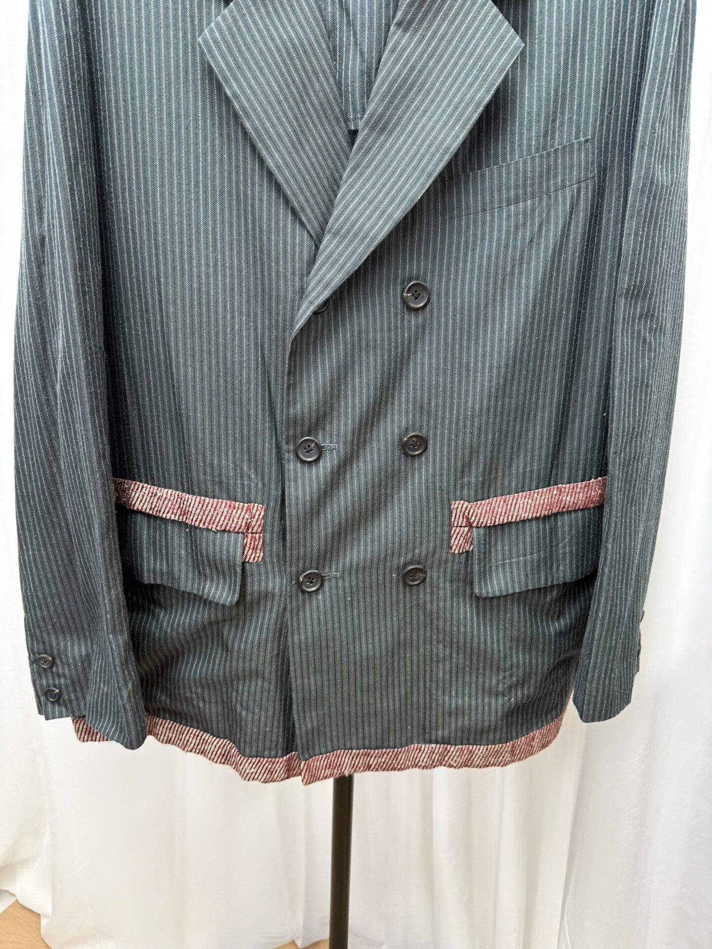 Yohji Yamamoto Yohji Yamamoto Wool Jacket Size US S / EU 44-46 / 1 - 4 Thumbnail
