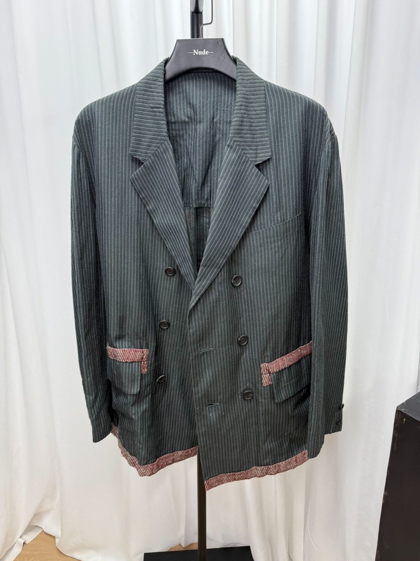 Yohji Yamamoto Yohji Yamamoto Wool Jacket Size US S / EU 44-46 / 1 - 7 Thumbnail