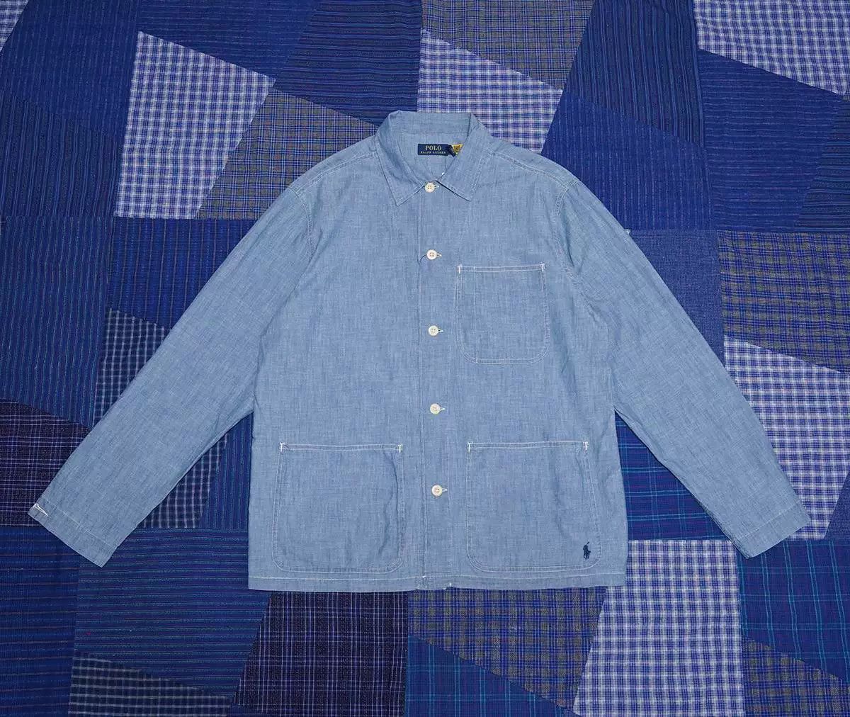 Polo Ralph Lauren Polo Ralph Lauren Chambray Shirt Size US L / EU 52-54 / 3 - 3 Thumbnail