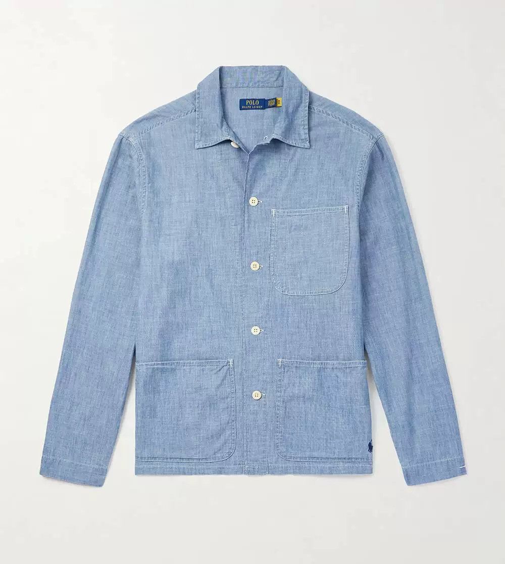 Polo Ralph Lauren Polo Ralph Lauren Chambray Shirt Size US L / EU 52-54 / 3 - 2 Thumbnail