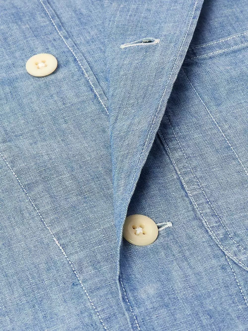 Polo Ralph Lauren Polo Ralph Lauren Chambray Shirt Size US L / EU 52-54 / 3 - 5 Thumbnail