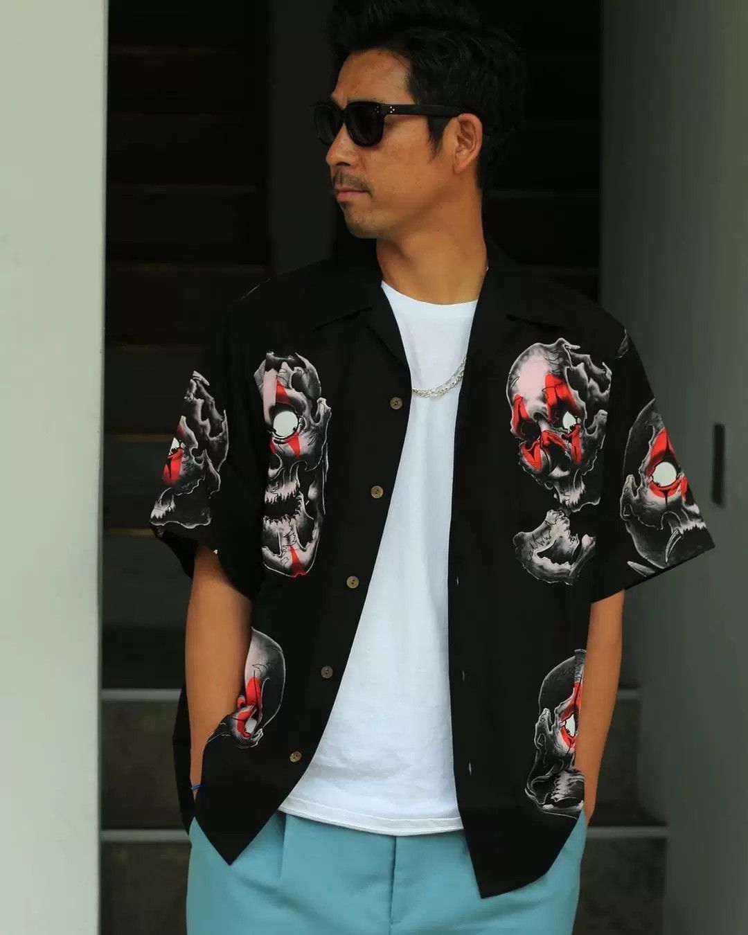 Wacko Maria Wacko Maria Tattoo Studio Hawaiian Shirt Size US M / EU 48-50 / 2 - 9 Thumbnail