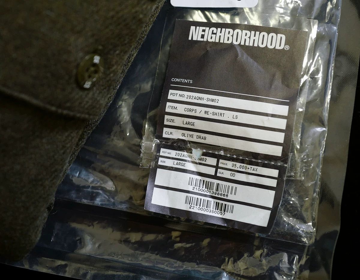 Neighborhood Neighborhood Corps Wool Shirt Jacket Size US L / EU 52-54 / 3 - 7 Thumbnail