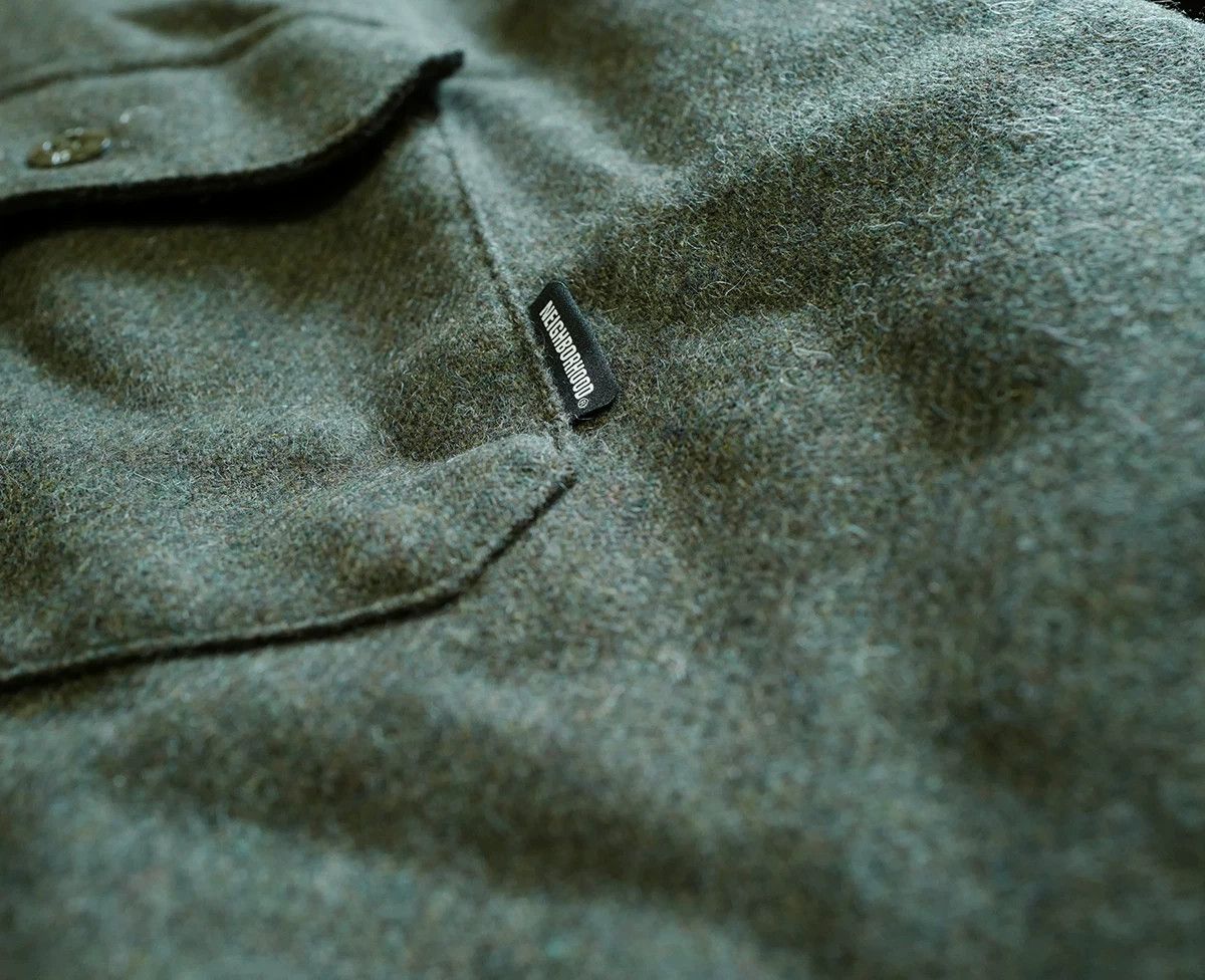 Neighborhood Neighborhood Corps Wool Shirt Jacket Size US L / EU 52-54 / 3 - 4 Thumbnail