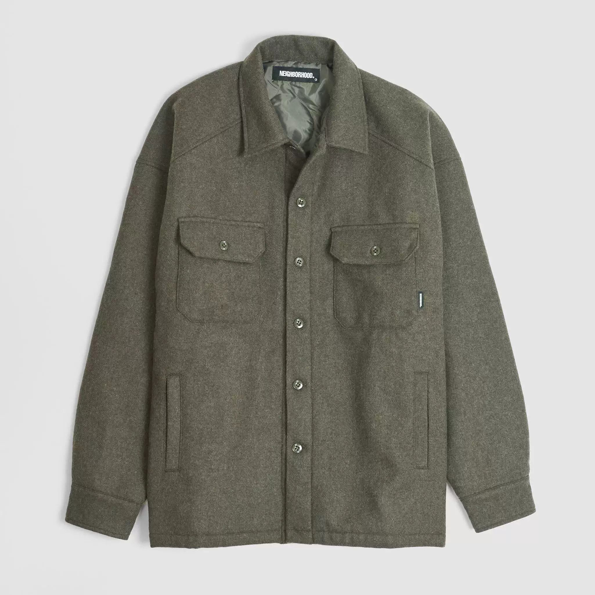 Neighborhood Neighborhood Corps Wool Shirt Jacket Size US L / EU 52-54 / 3 - 2 Thumbnail