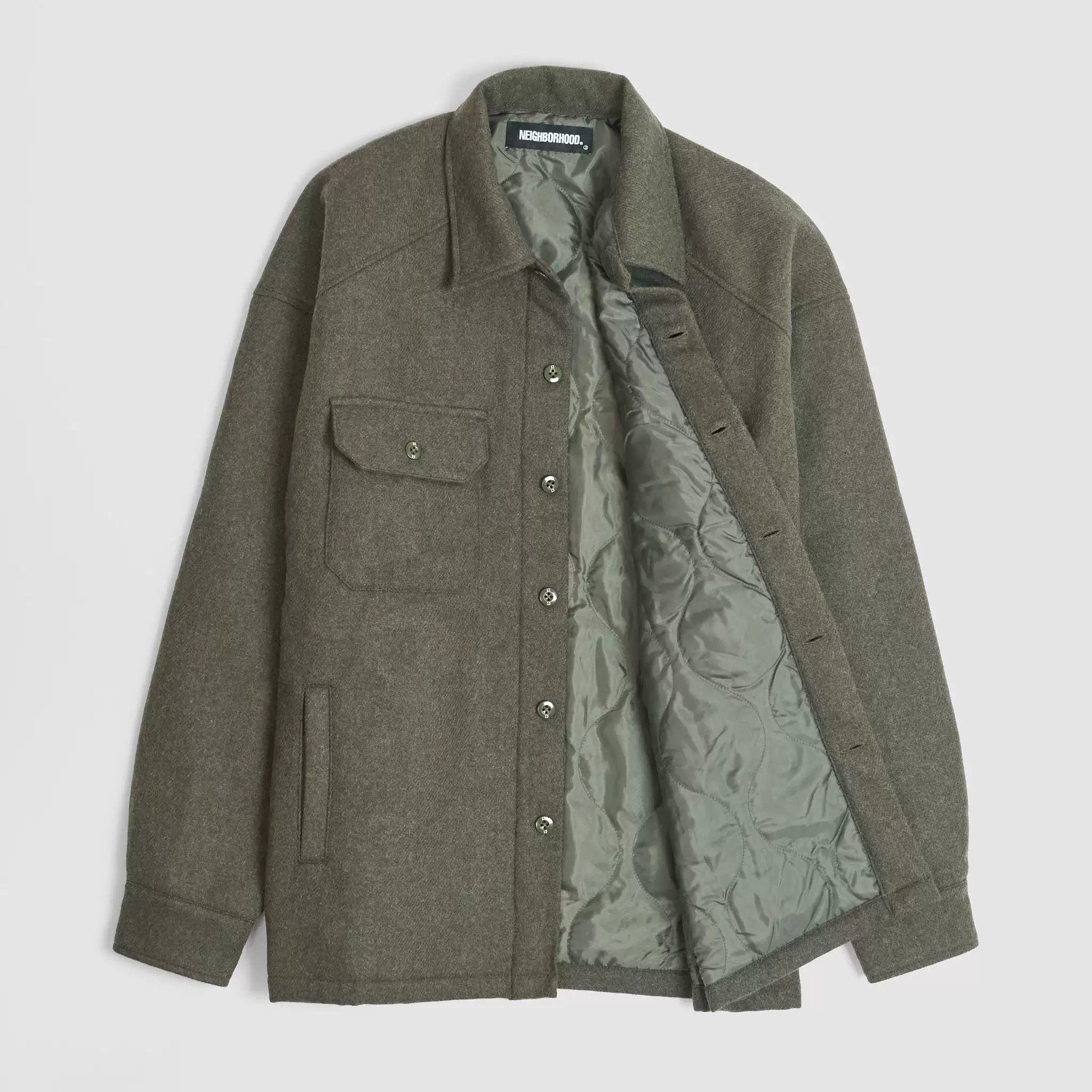 Neighborhood Neighborhood Corps Wool Shirt Jacket Size US L / EU 52-54 / 3 - 3 Thumbnail