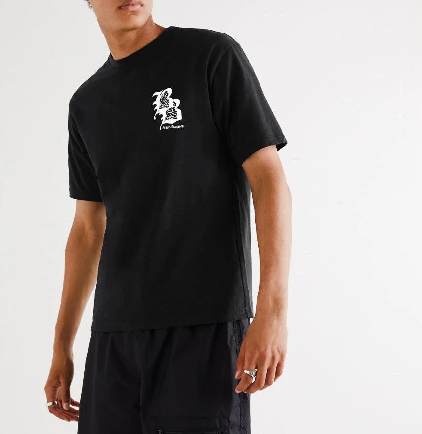 Undercover Undercover Brain Hamburger Tee Black Size US L / EU 52-54 / 3 - 6 Thumbnail