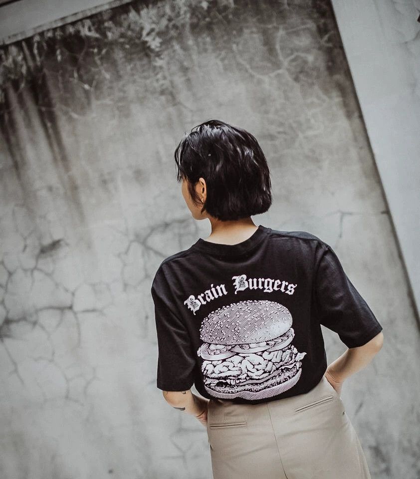 Undercover Undercover Brain Hamburger Tee Black Size US L / EU 52-54 / 3 - 7 Thumbnail