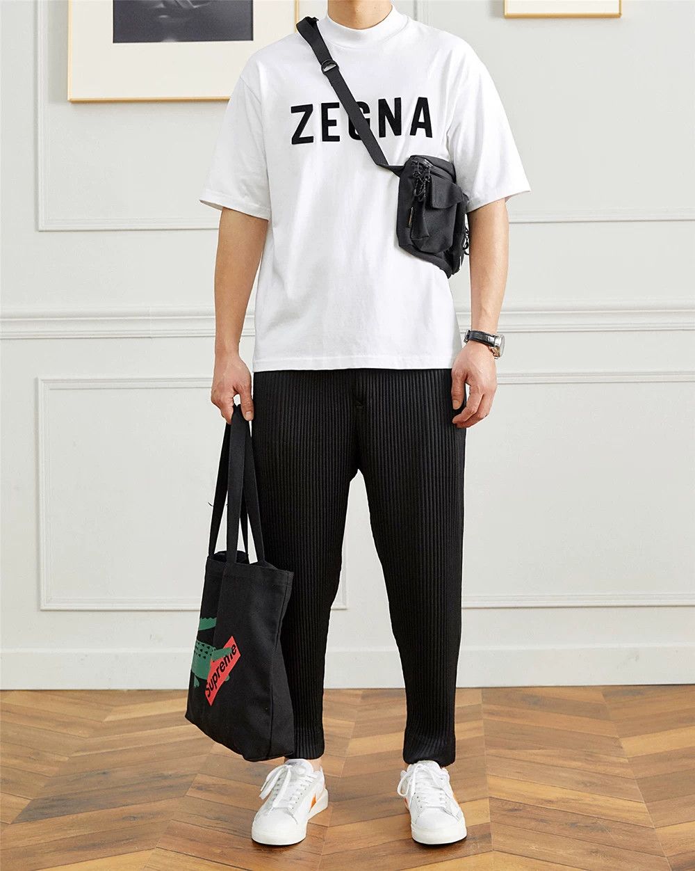 Homme Plisse Issey Miyake Issey Miyake Pleated Trousers for Men Size US 30 / EU 46 - 8 Thumbnail