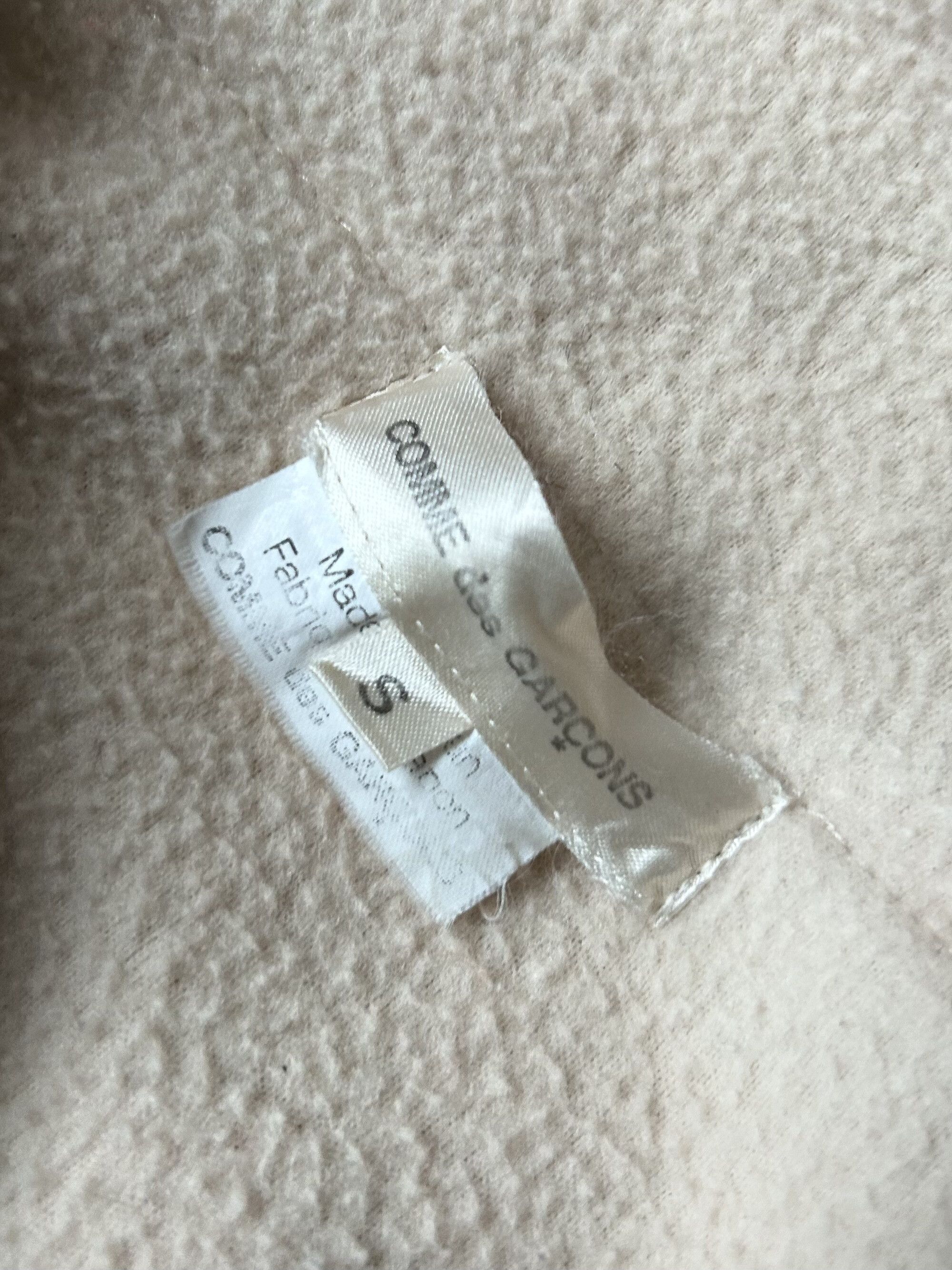 Comme des Garcons Comme des Garçons Unique Hooded Top Size US S / EU 44-46 / 1 - 9 Thumbnail