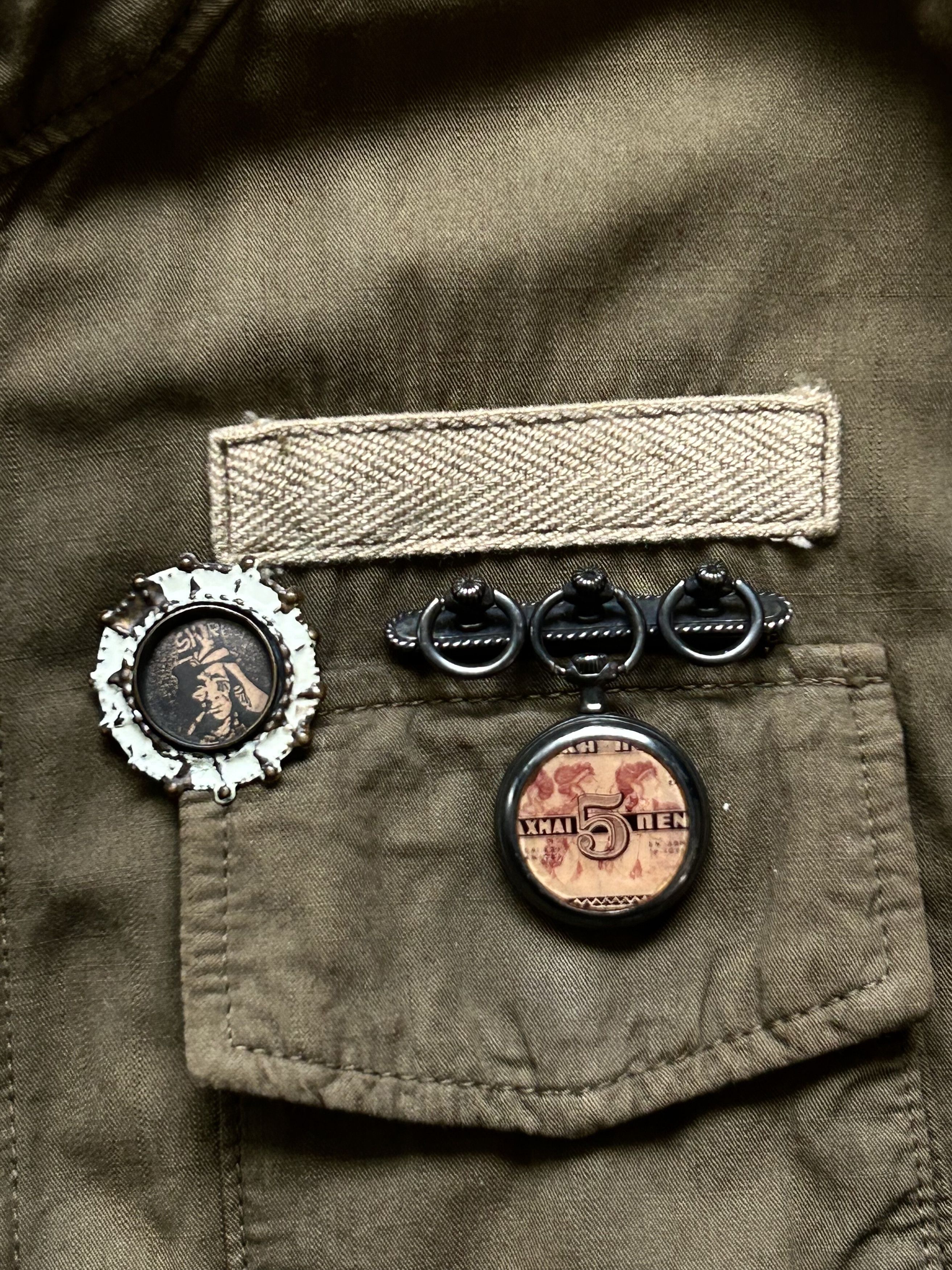 Share Spirit Homme SHARE SPIRIT Hunting Jacket with Badge Size US S / EU 44-46 / 1 - 4 Thumbnail