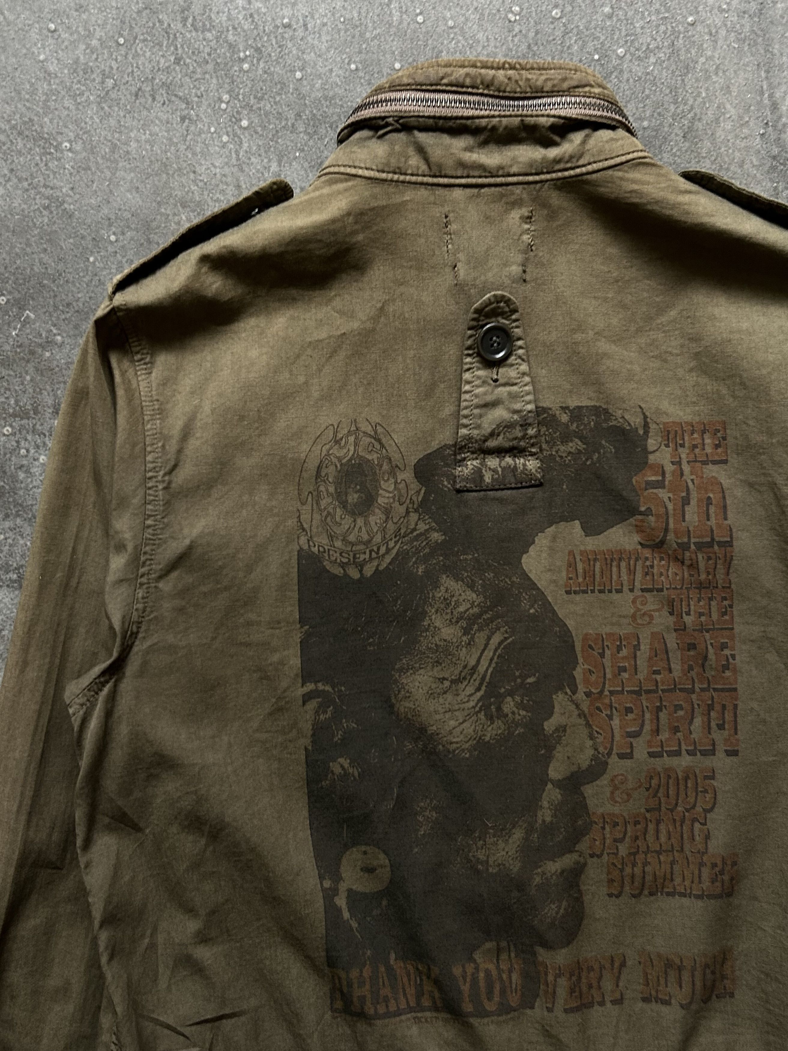 Share Spirit Homme SHARE SPIRIT Hunting Jacket with Badge Size US S / EU 44-46 / 1 - 6 Thumbnail