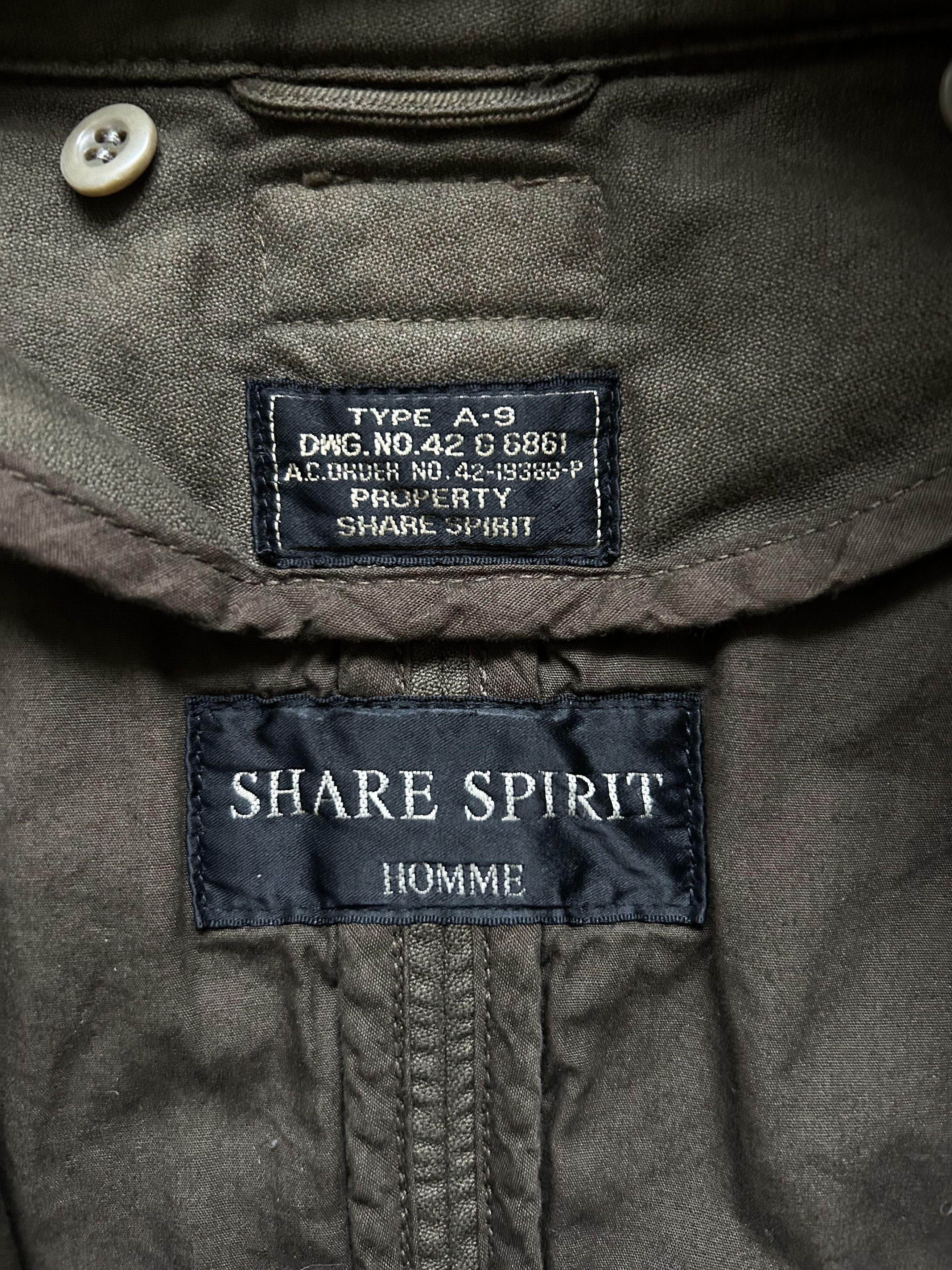 Share Spirit Homme SHARE SPIRIT Patchwork Jacket Size US S / EU 44-46 / 1 - 8 Thumbnail