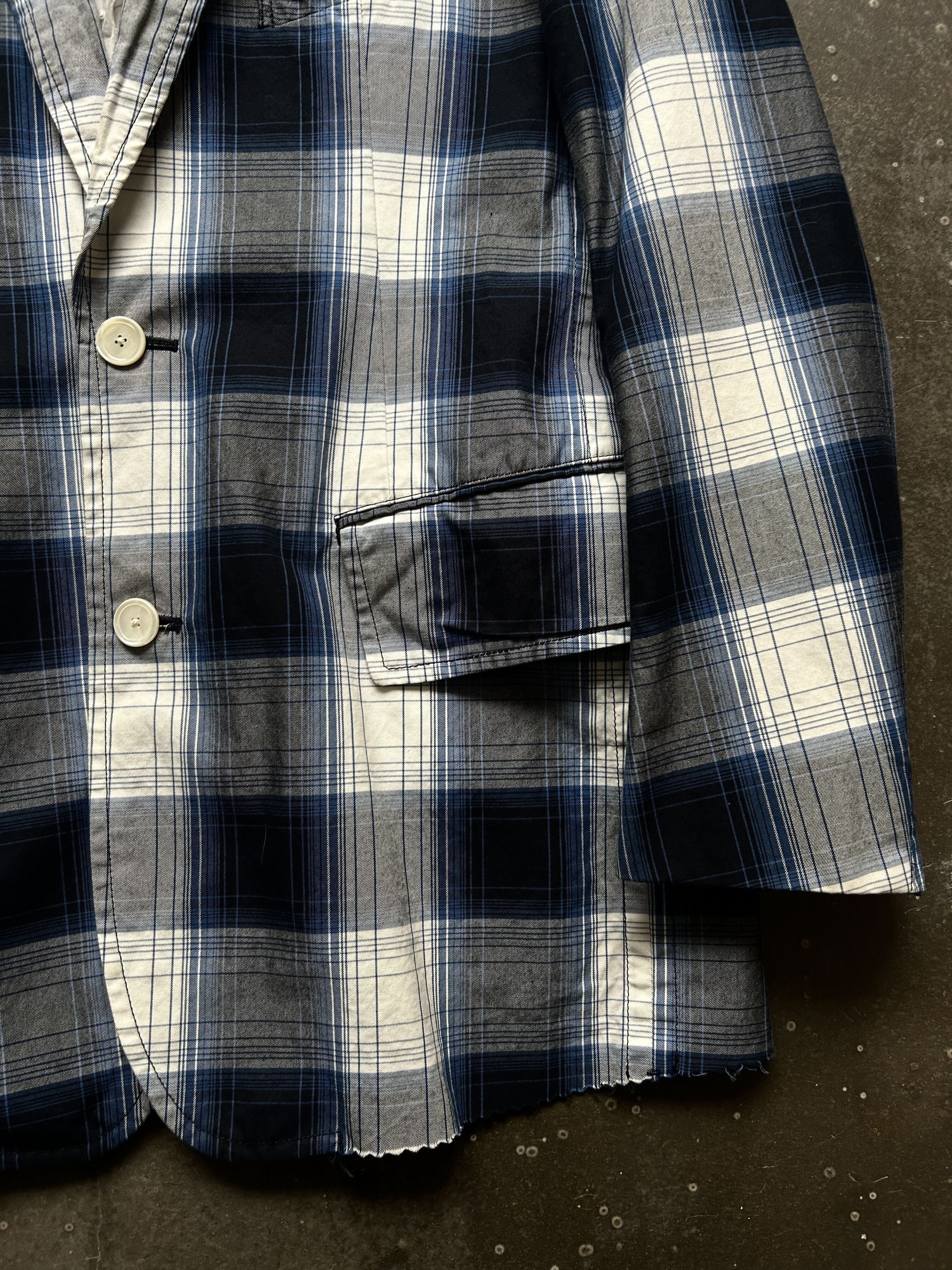 Takahiromiyashita The Soloist. TAKAHIROMIYASHITA Plaid Blazer Size US M / EU 48-50 / 2 - 6 Thumbnail