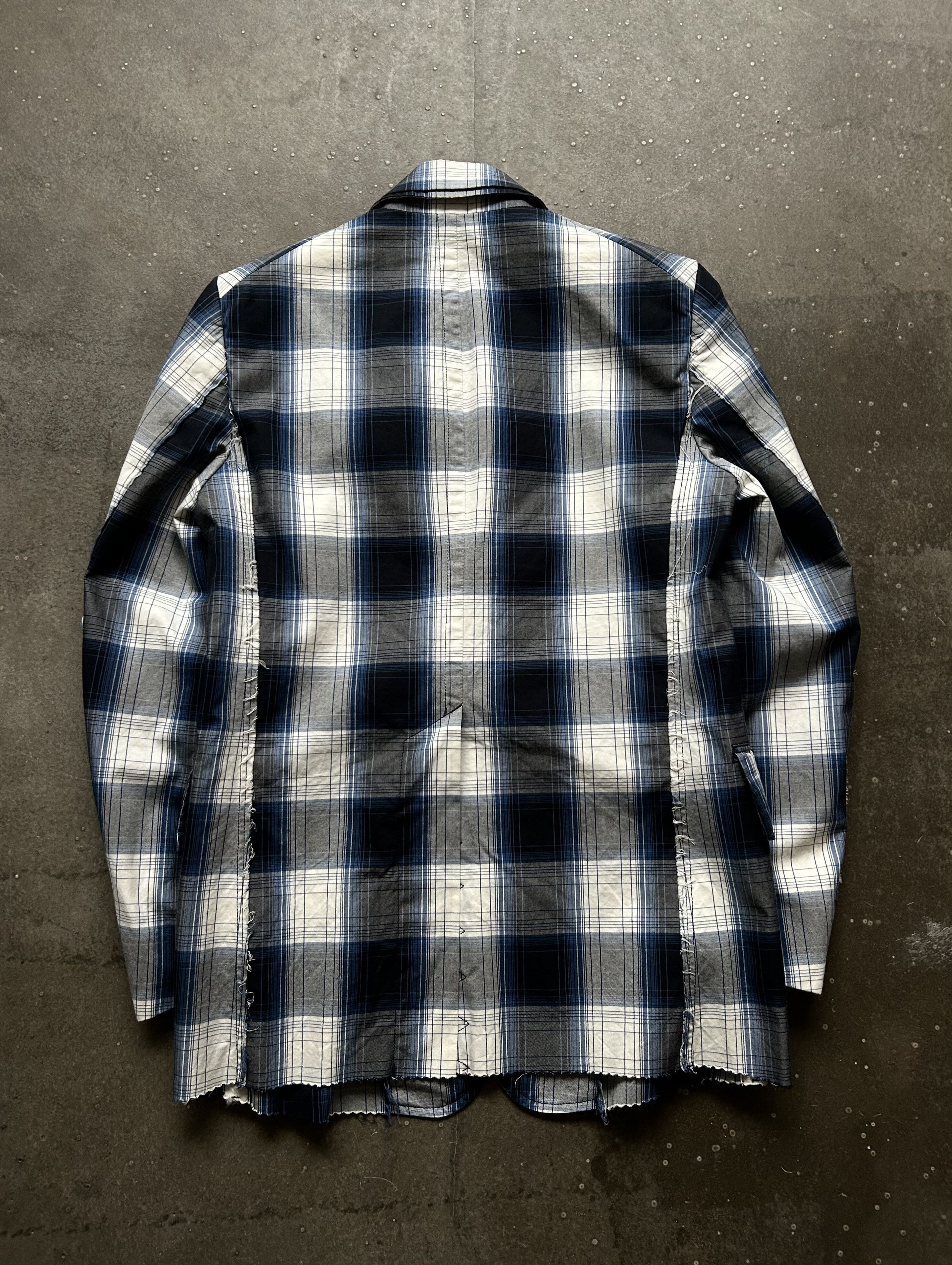 Takahiromiyashita The Soloist. TAKAHIROMIYASHITA Plaid Blazer Size US M / EU 48-50 / 2 - 2 Thumbnail